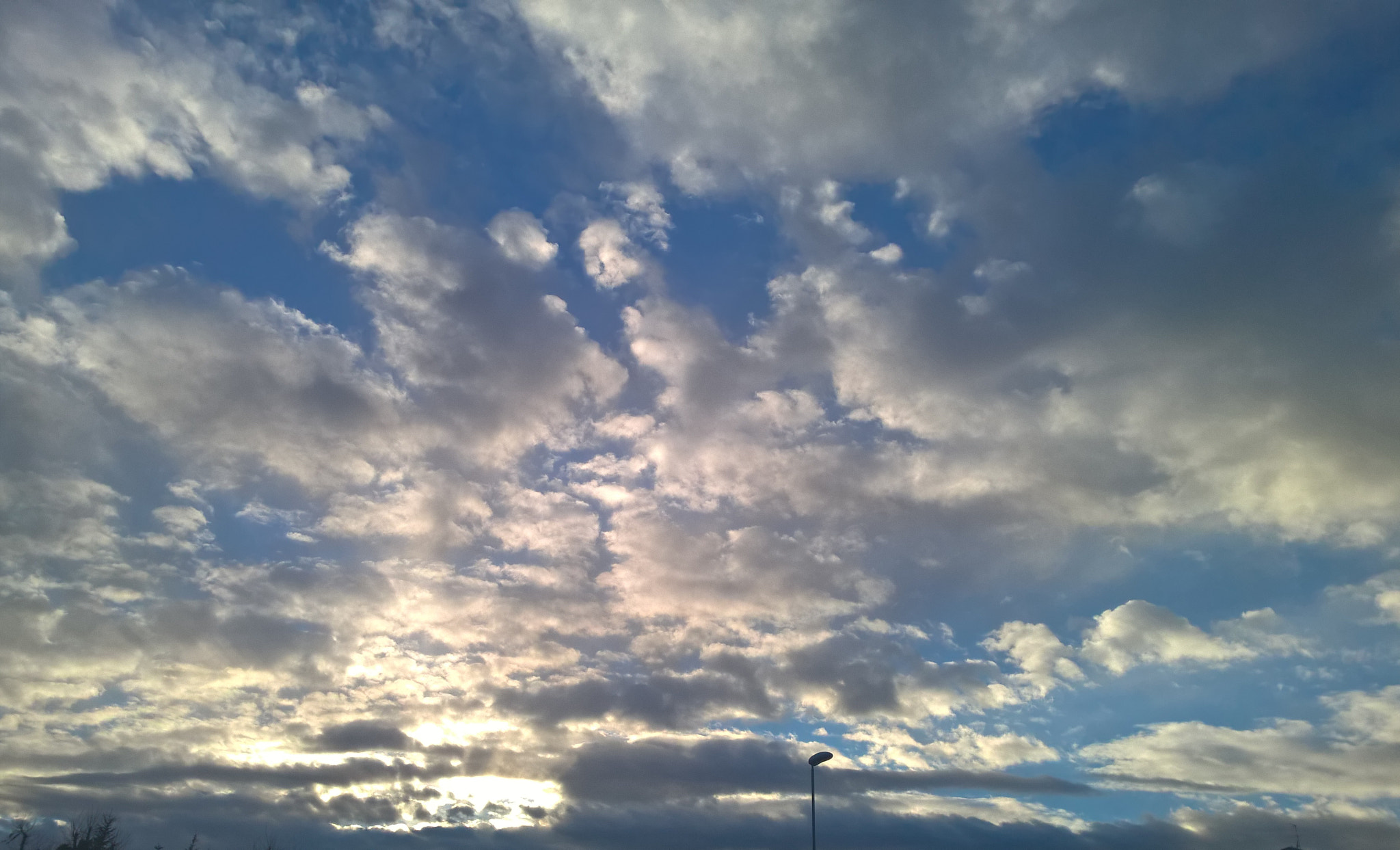 Nokia Lumia 1520 sample photo. Sky of january photography