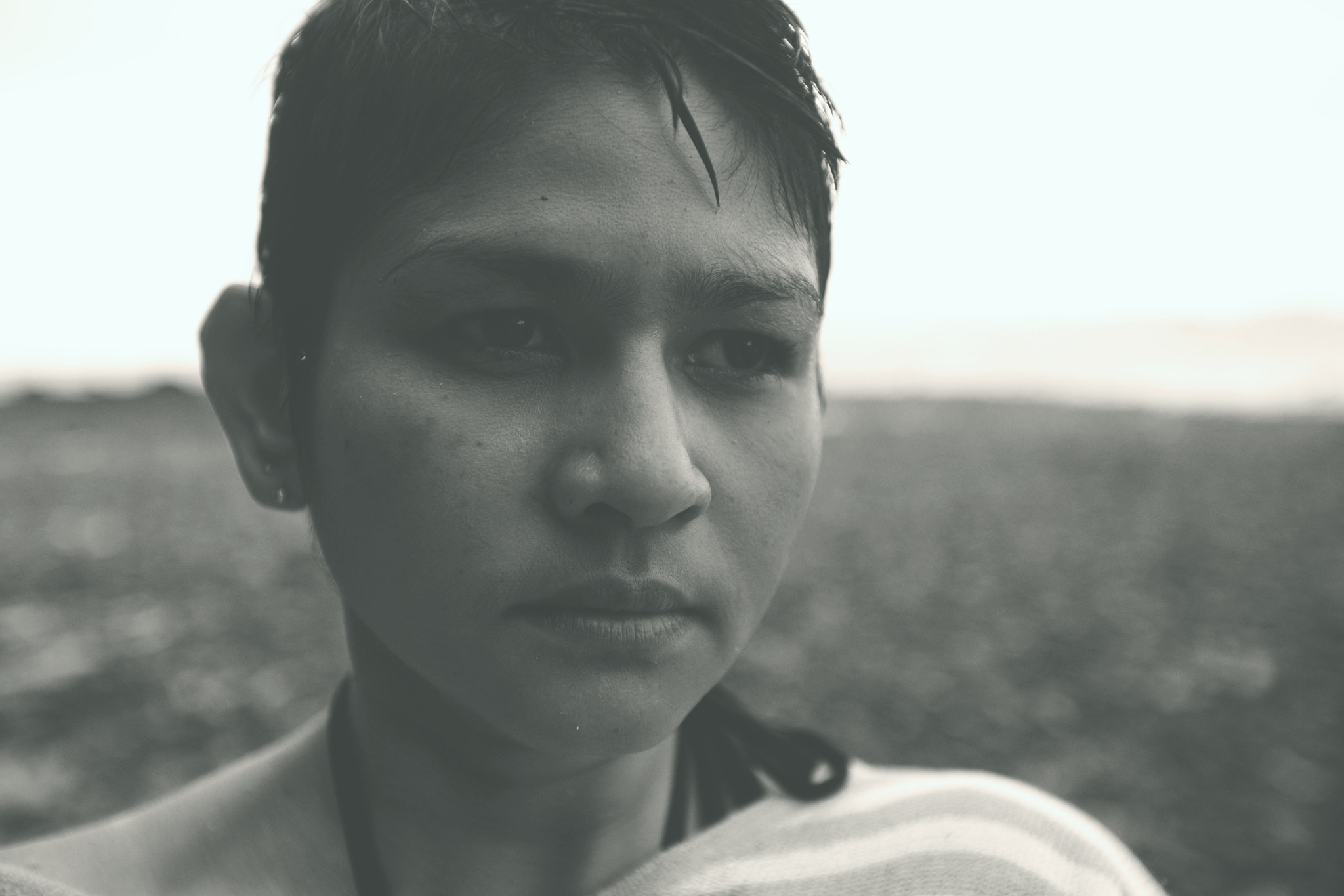 Canon EOS-1Ds Mark III sample photo. My expression after typhoon photography