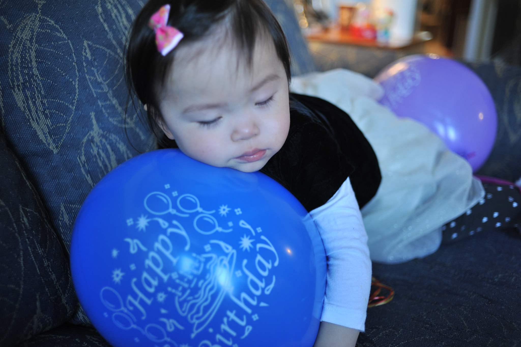 Nikon D700 sample photo. Birthday girl photography