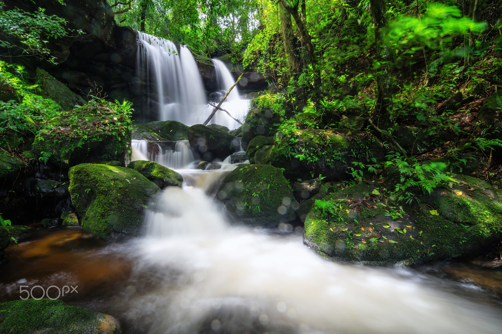 Pentax K-3 II sample photo. Smooth waterfall photography