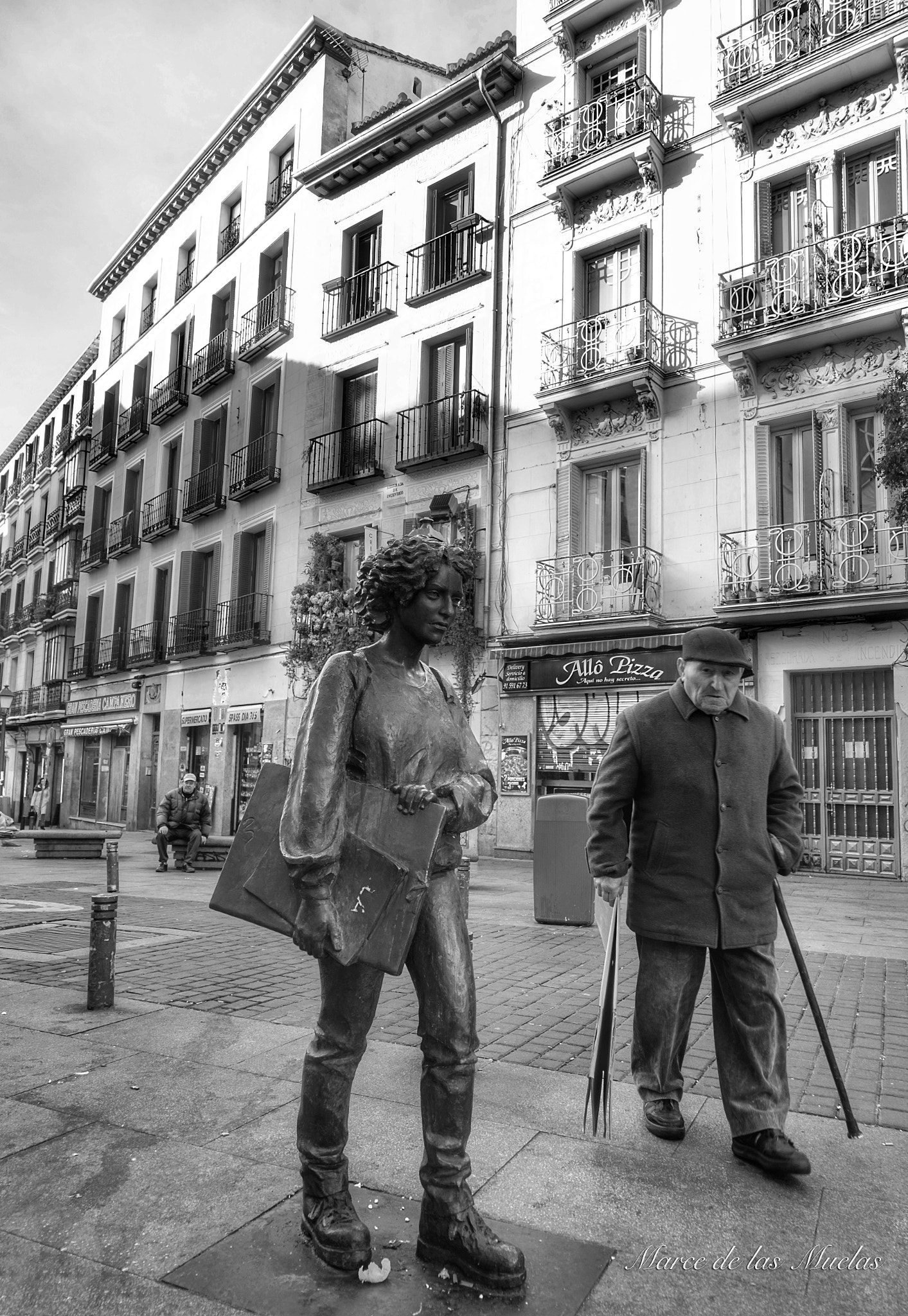 Sony a7R sample photo. Plaza de san ildefonso madrid photography