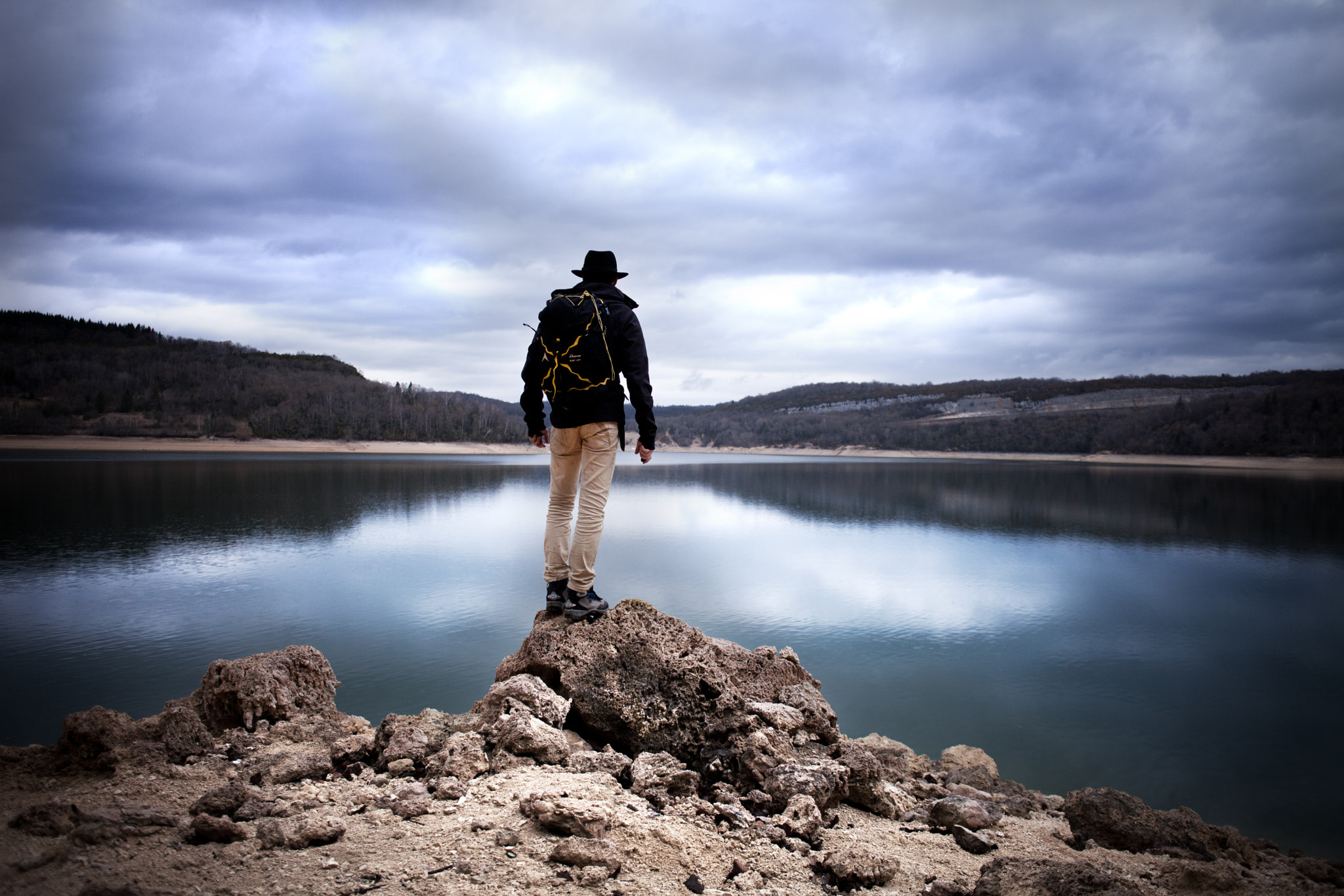 Canon EF 24mm F2.8 IS USM sample photo. Auvergne - mountain #4 photography