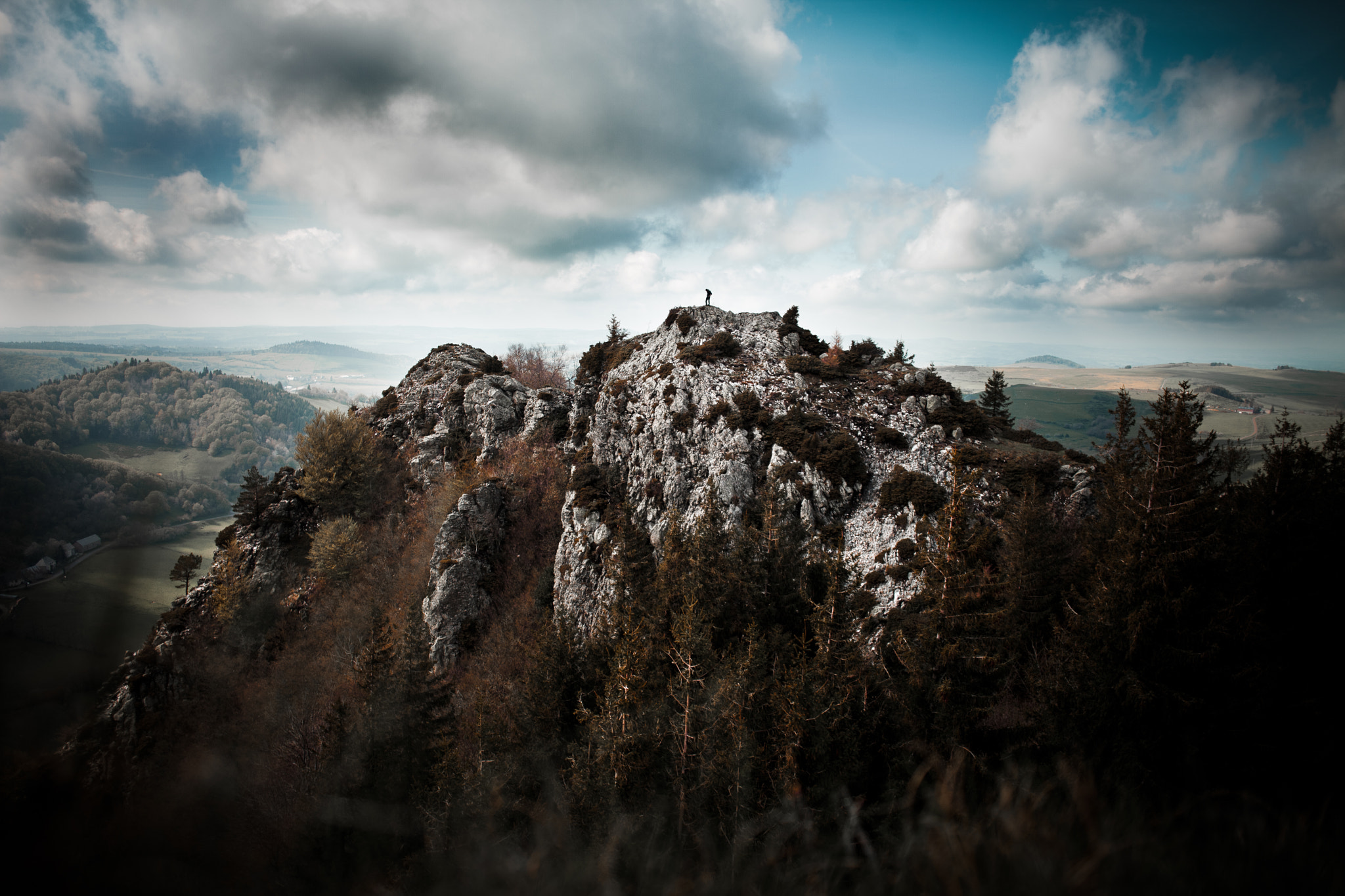 Canon EF 24mm F2.8 IS USM sample photo. Auvergne - mountain #6 photography