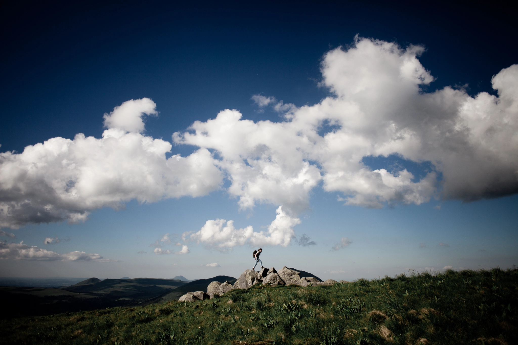 Canon EF 24mm F2.8 IS USM sample photo. Auvergne - mountain #10 photography