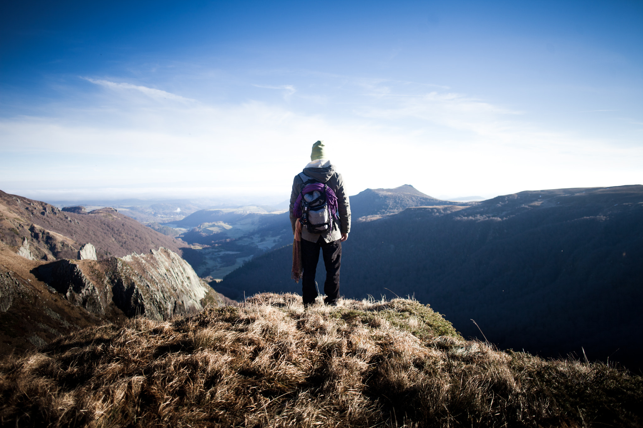 Canon EF 24mm F2.8 IS USM sample photo. Auvergne - mountain #46 photography