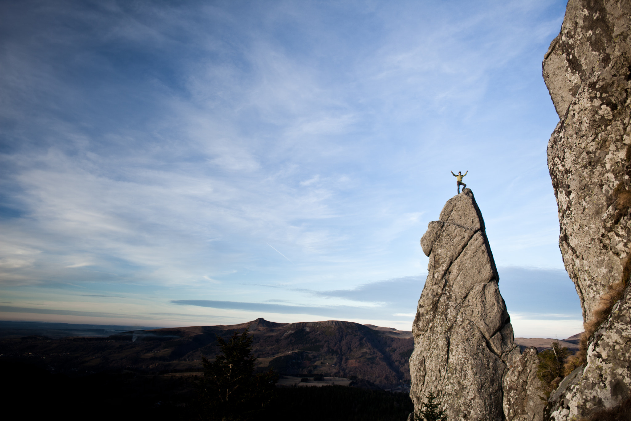 Canon EF 24mm F2.8 IS USM sample photo. Auvergne - mountain #49 photography
