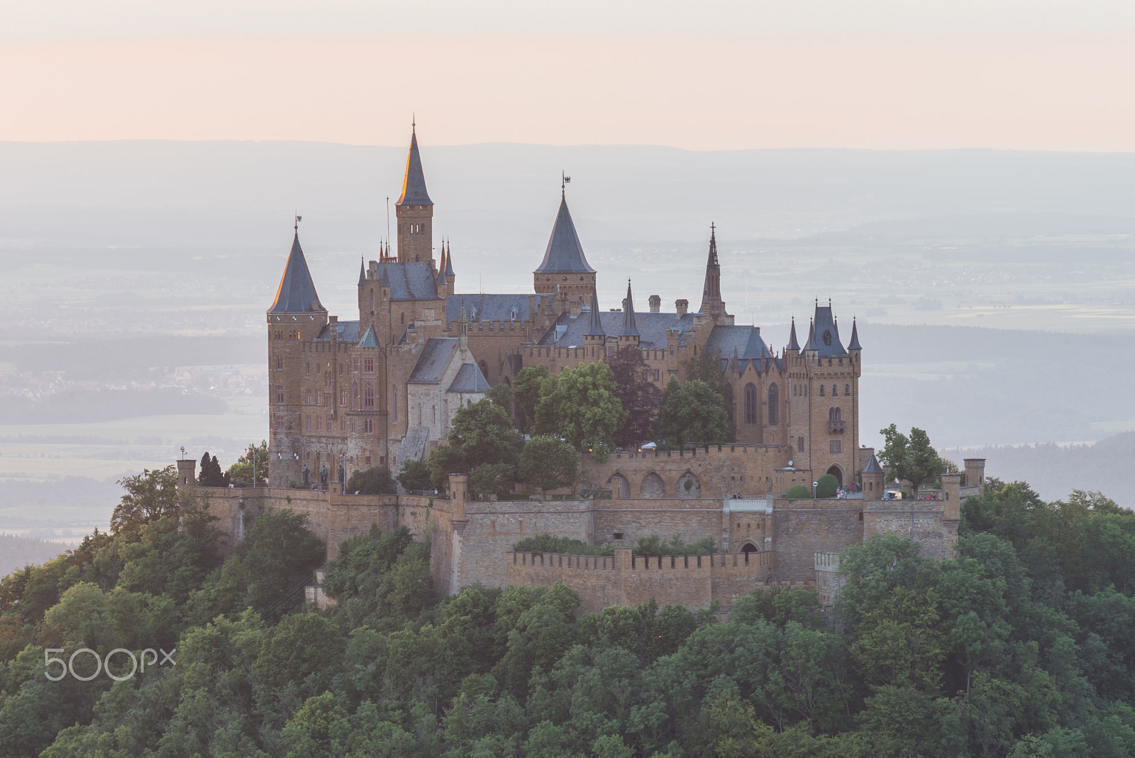Nikon D800 + Tamron SP 70-300mm F4-5.6 Di VC USD sample photo. Castle hohenzollern with view to the swabian alb photography