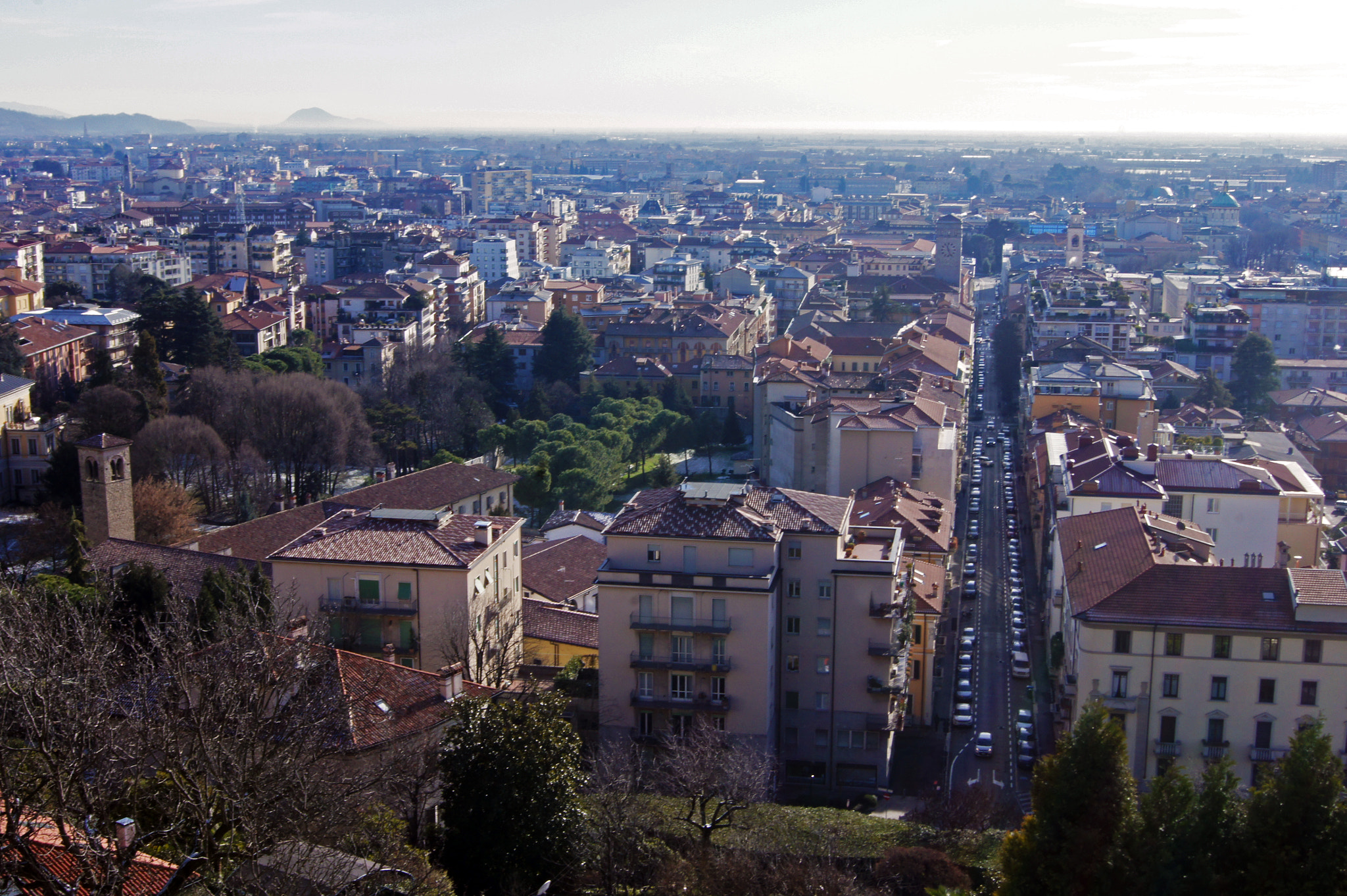 Sony SLT-A33 sample photo. View from città alta photography