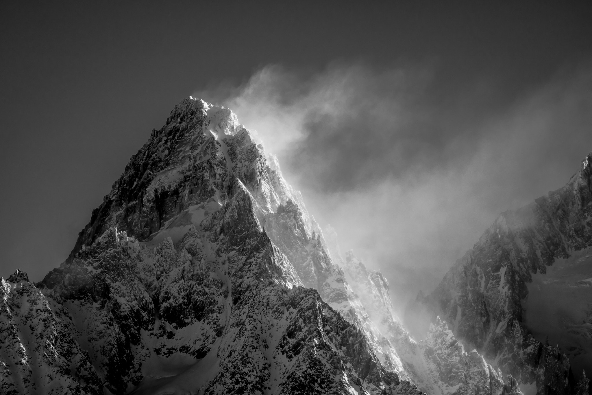 Canon EOS 760D (EOS Rebel T6s / EOS 8000D) sample photo. Aiguille du chardonnet photography