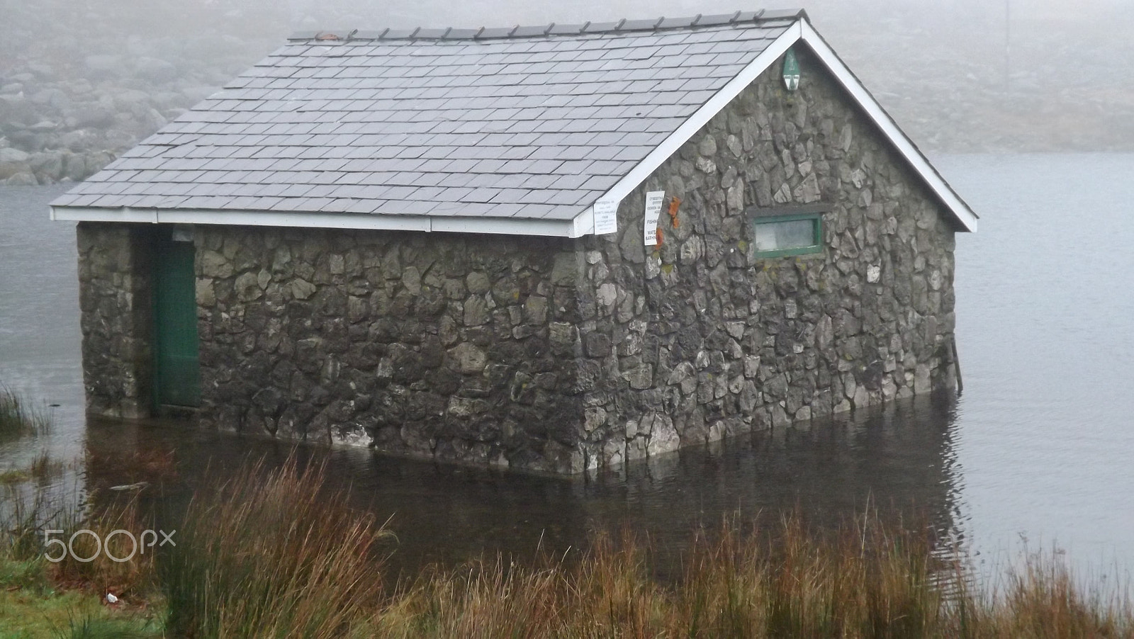 Fujifilm FinePix S4400 sample photo. Submerged building, bethesda photography