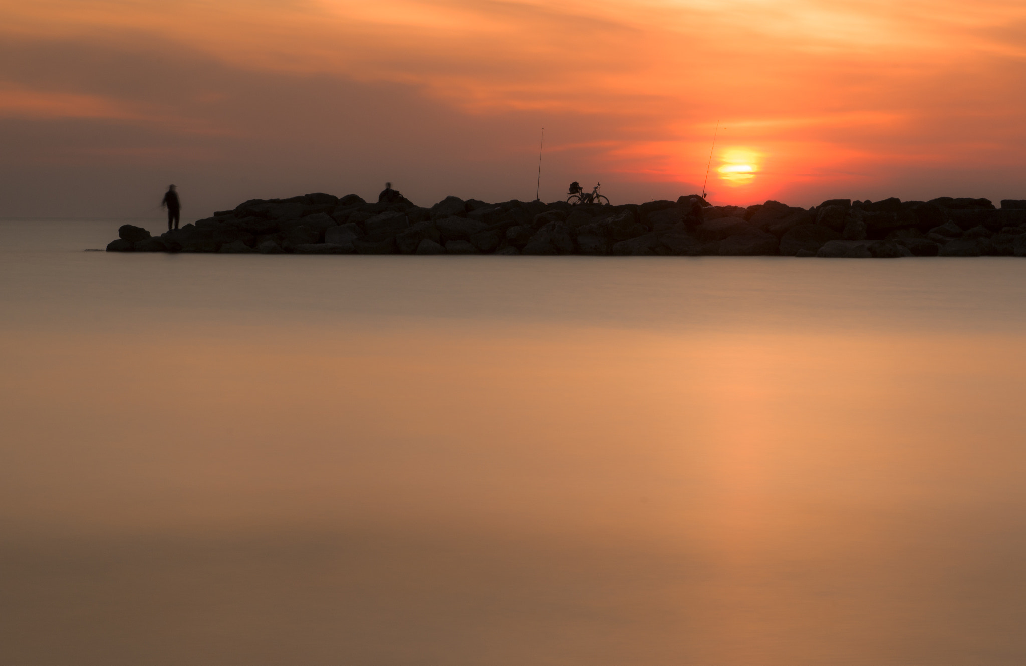 Nikon AF-S Nikkor 24-120mm F4G ED VR sample photo. Sunset photography