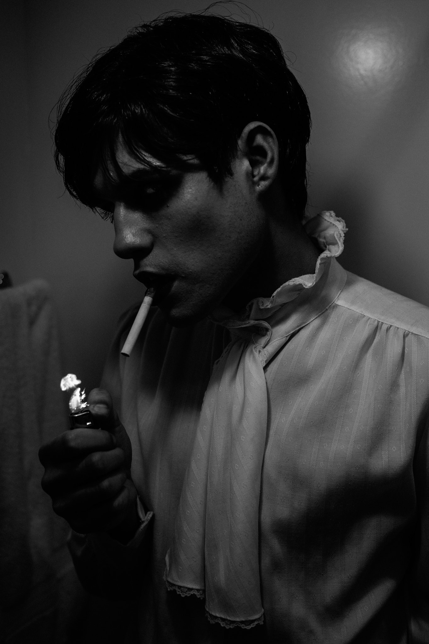 Leica M9 + Leica Summicron-M 35mm F2 ASPH sample photo. Dark shoot of friend. for his fashion portfolio. photography