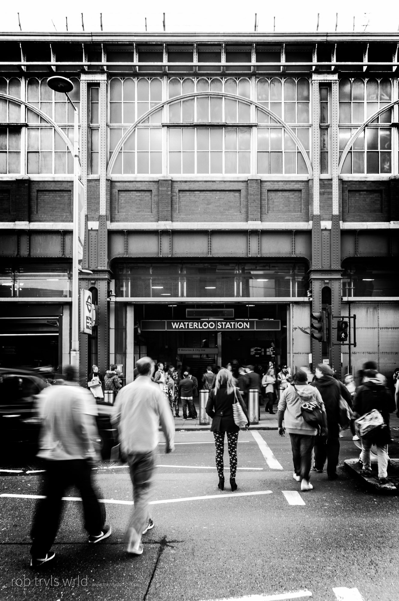 Pentax K-7 sample photo. Waterloo station photography