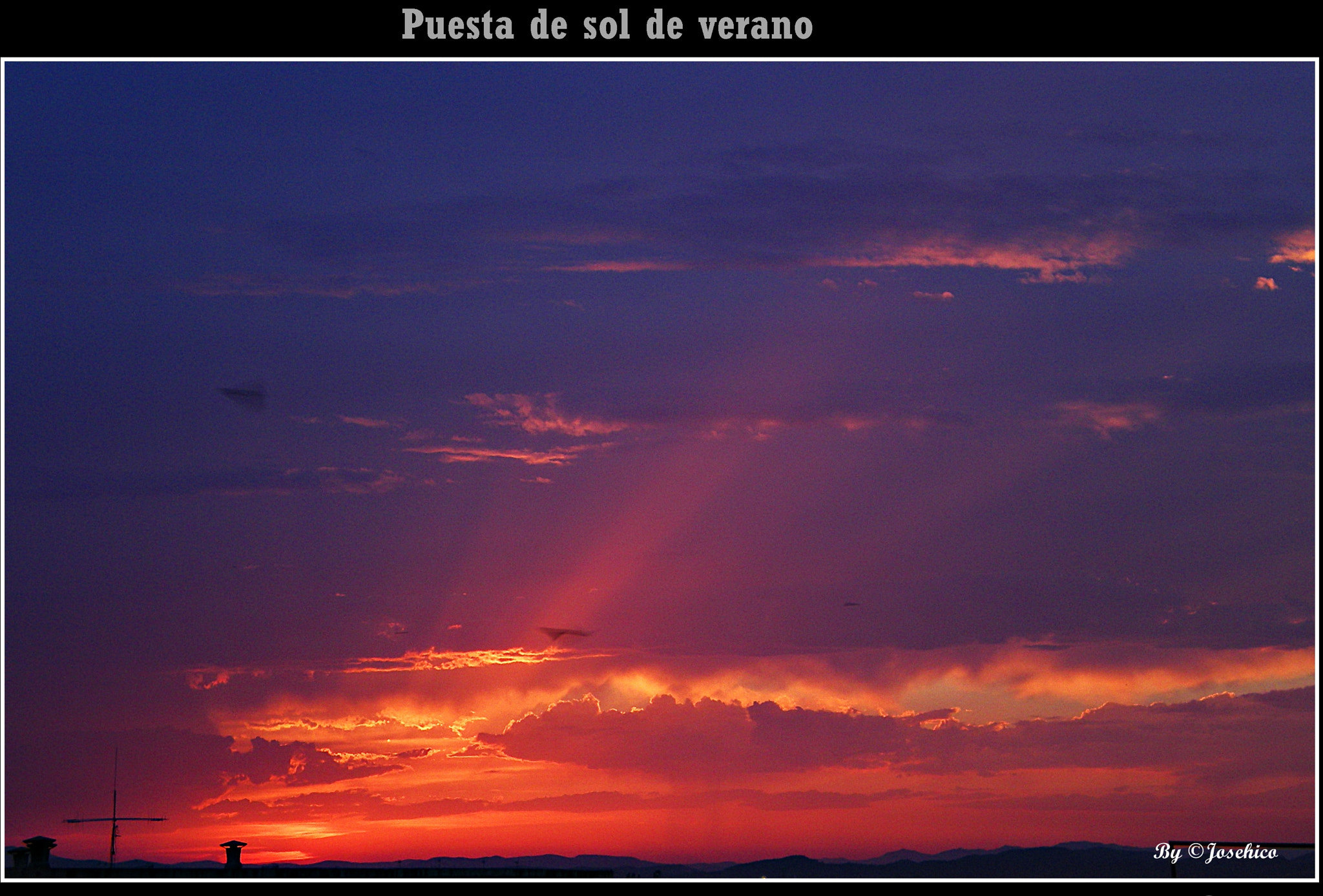 Nikon Coolpix S210 sample photo. Puesta de sol photography