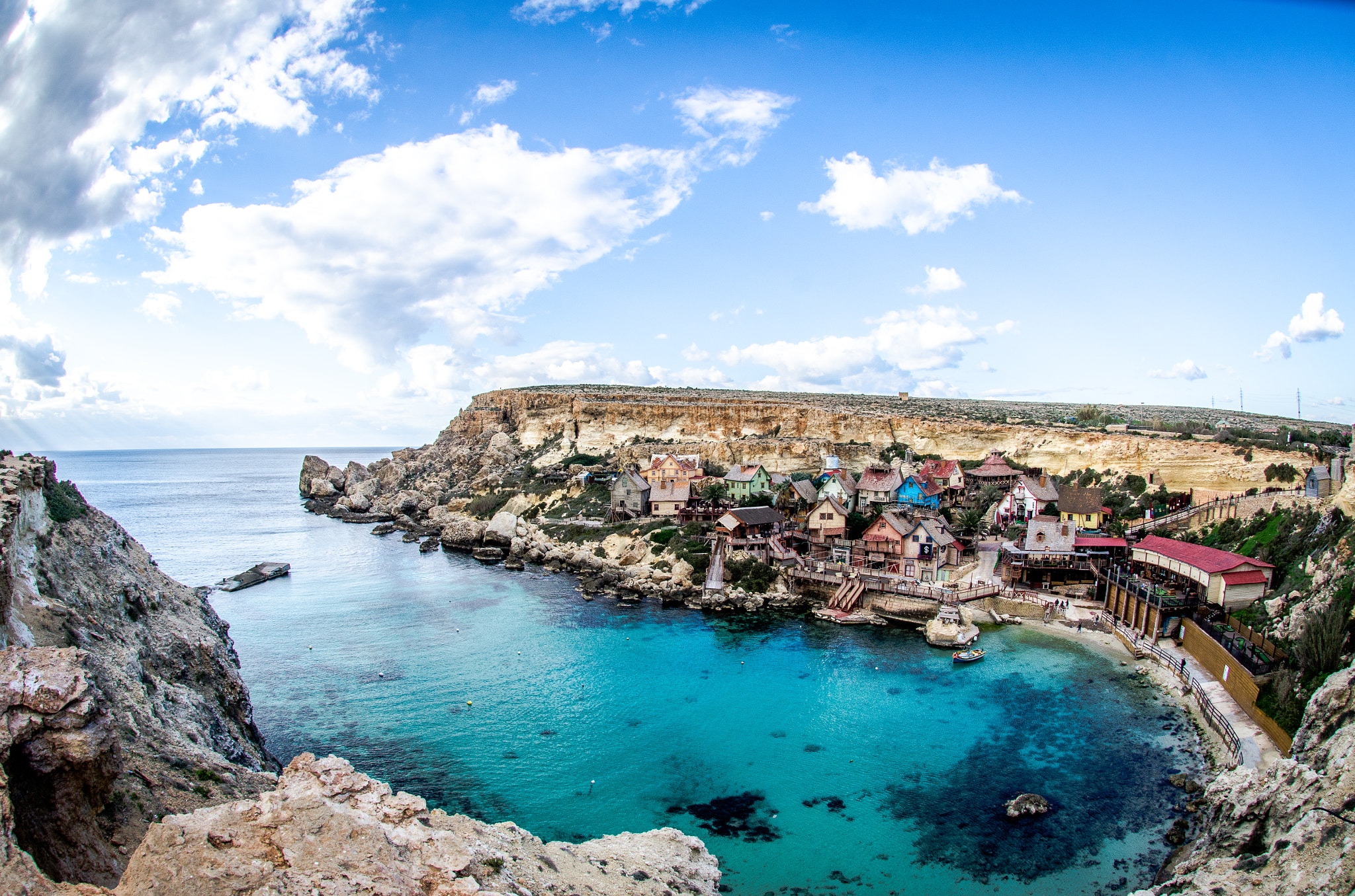 Nikon D7000 + Nikon AF DX Fisheye-Nikkor 10.5mm F2.8G ED sample photo. Malta photography