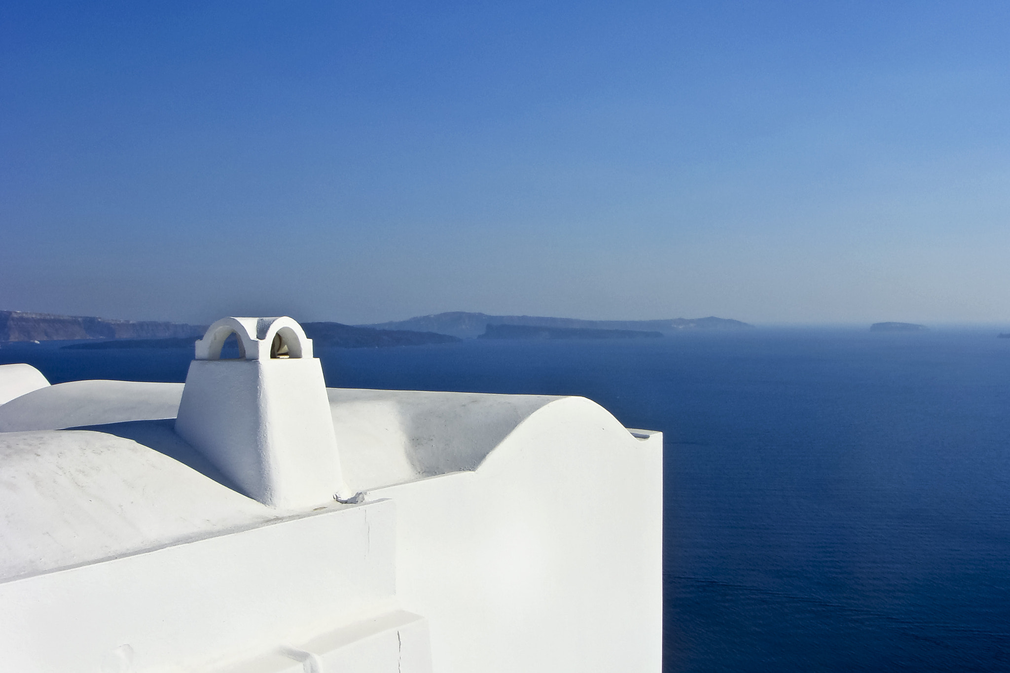 Sony DSC-T200 sample photo. Santorini blues photography