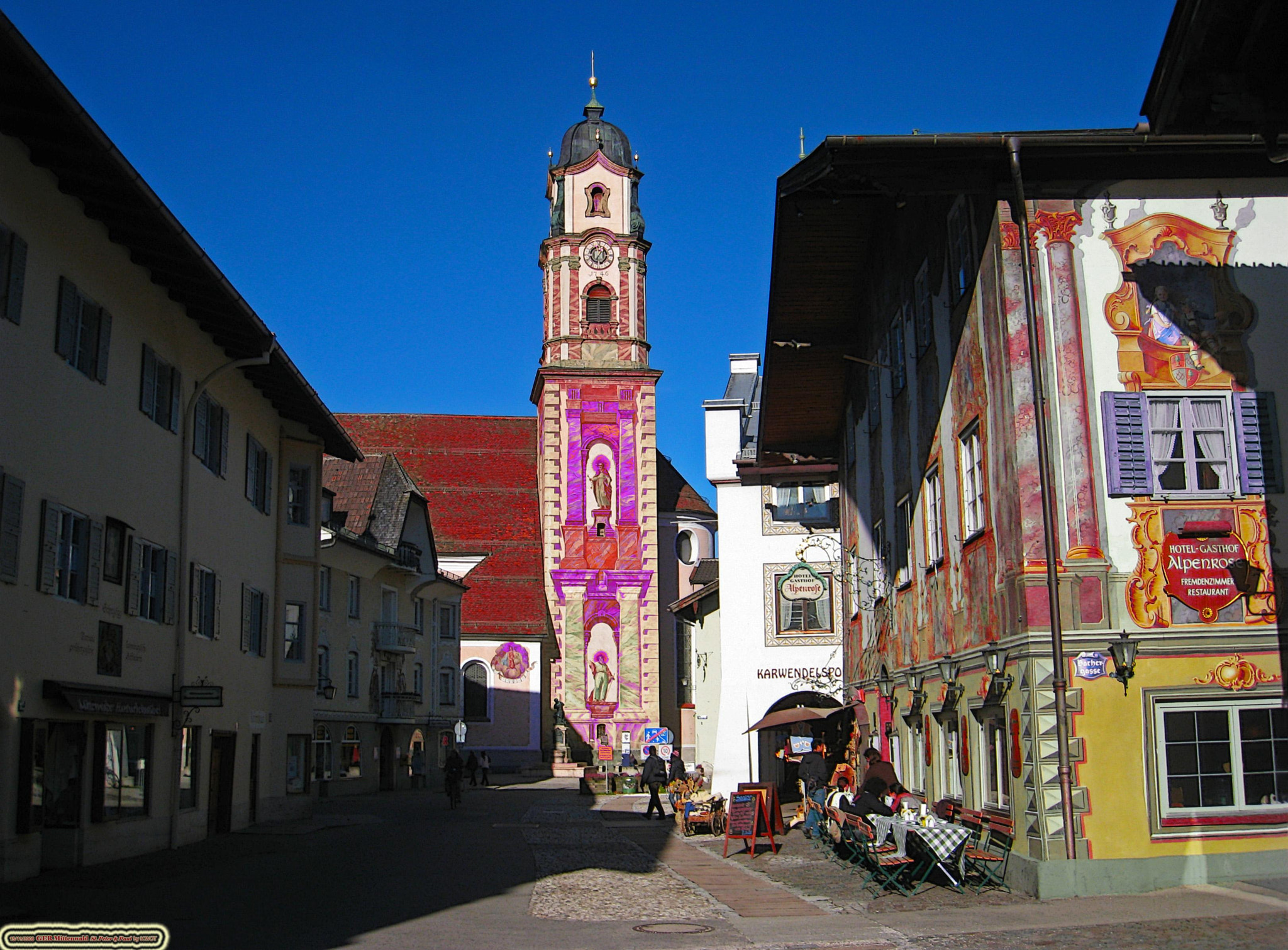 Canon DIGITAL IXUS 860 IS sample photo. Ger mittenwald [colours of p&p] nov 2008 by kwot photography