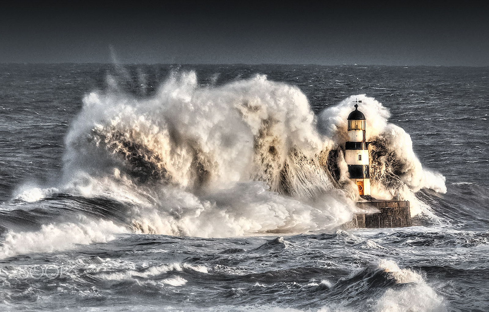 Canon EOS 5D Mark II + Sigma 150-500mm F5-6.3 DG OS HSM sample photo. North east storm surge photography