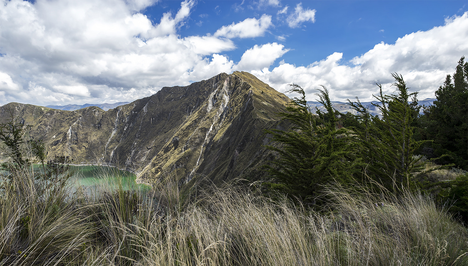 E 21mm F2.8 sample photo. Quilotoa iii photography