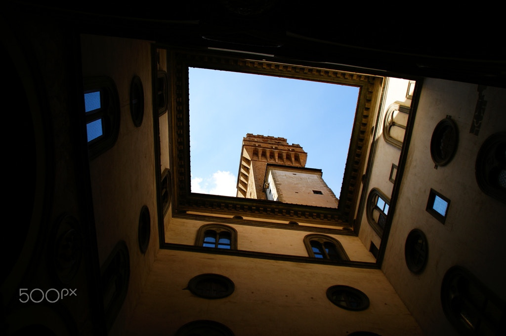 Sony Alpha DSLR-A350 sample photo. Window to the sky ! photography