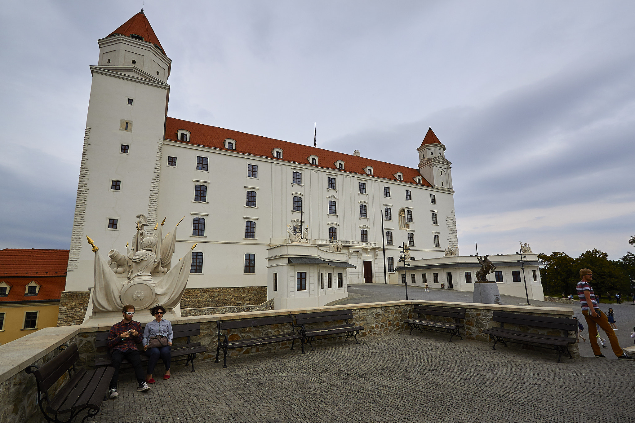 Canon EF-S 10-22mm F3.5-4.5 USM sample photo. Bratislavský hrad photography
