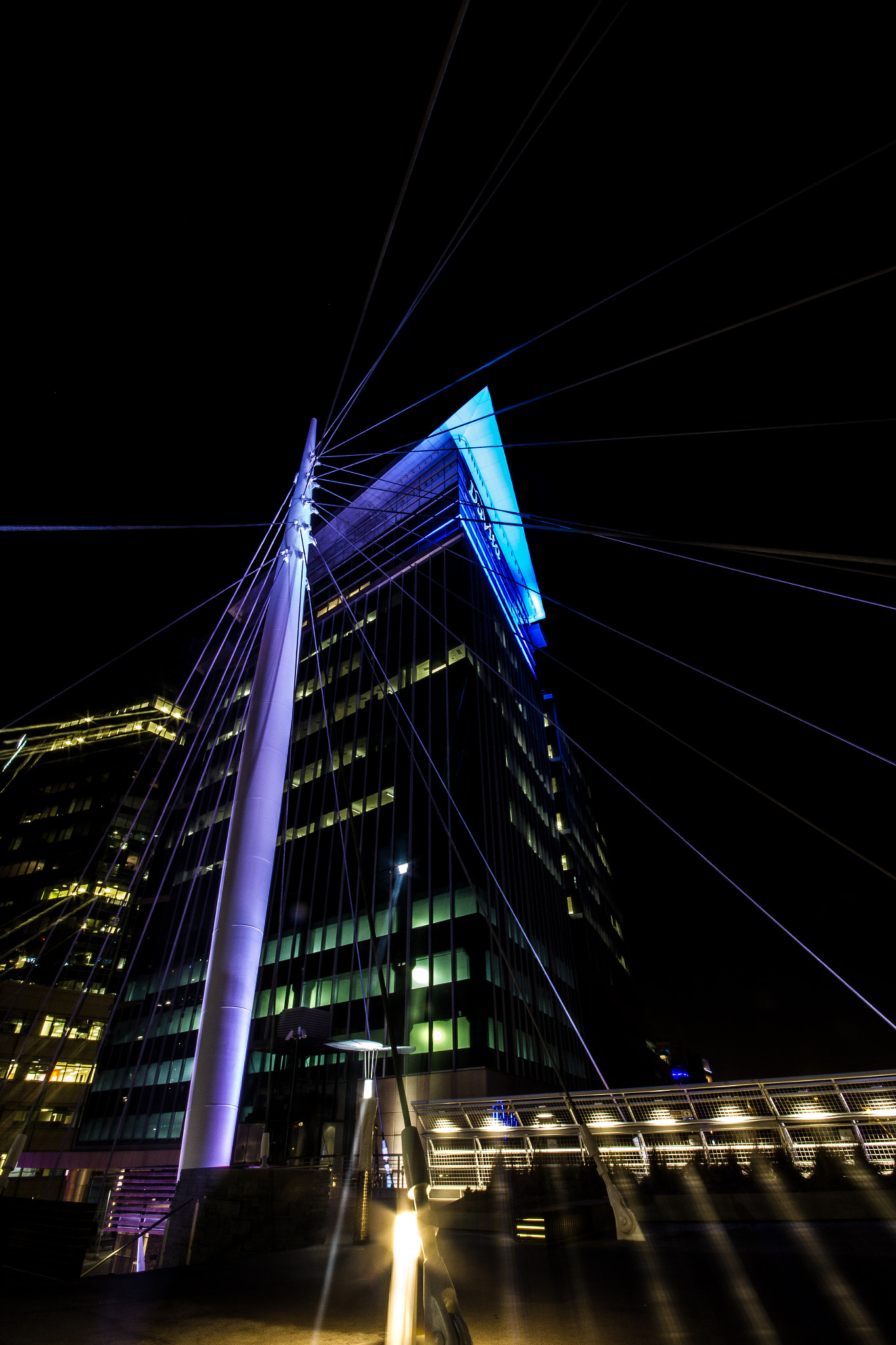 Sigma 10-20mm F4-5.6 EX DC HSM sample photo. Denver lights 1 photography