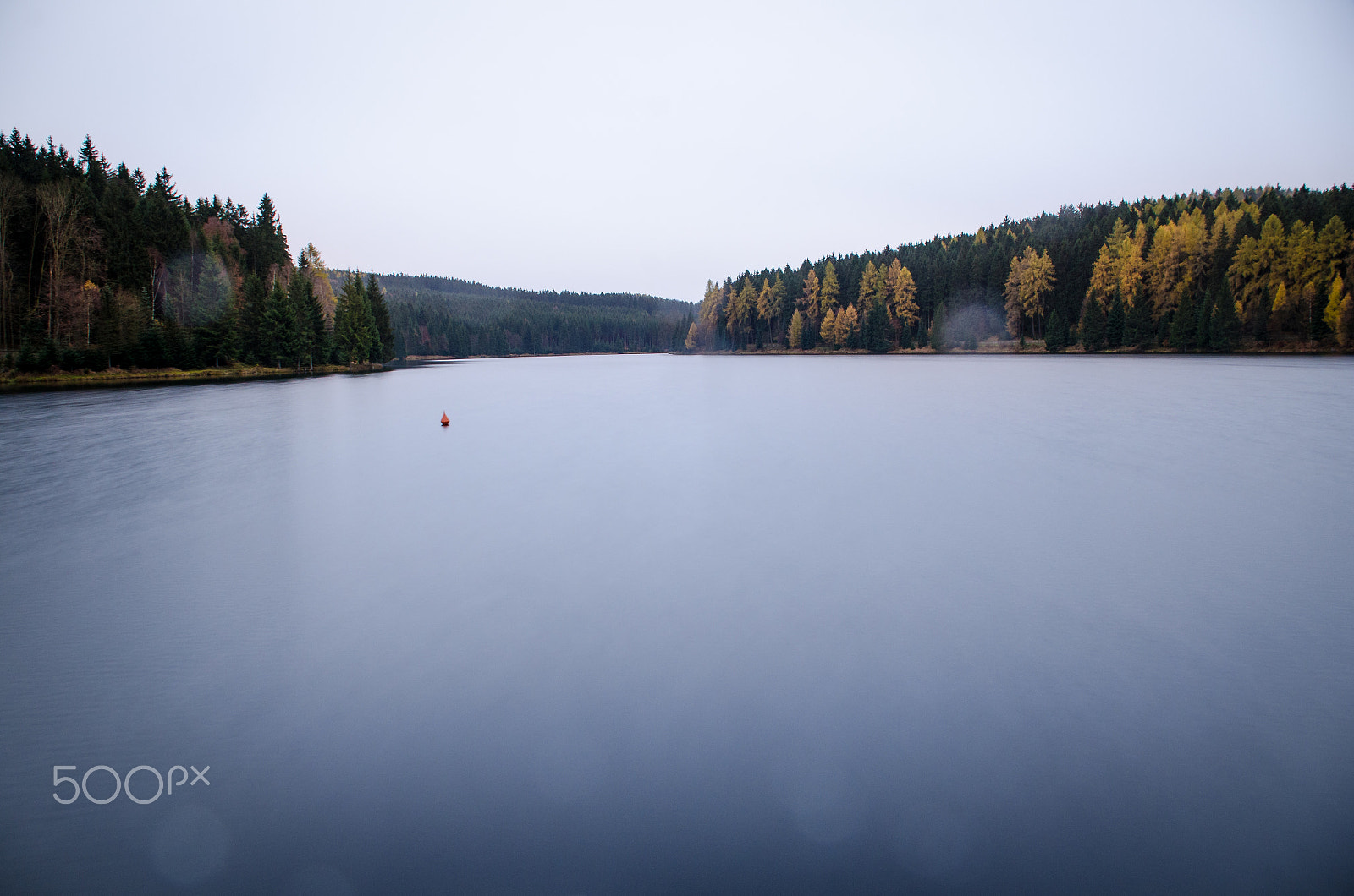 Nikon D7000 + Sigma 18-125mm F3.8-5.6 DC HSM sample photo. Dam in the forest photography