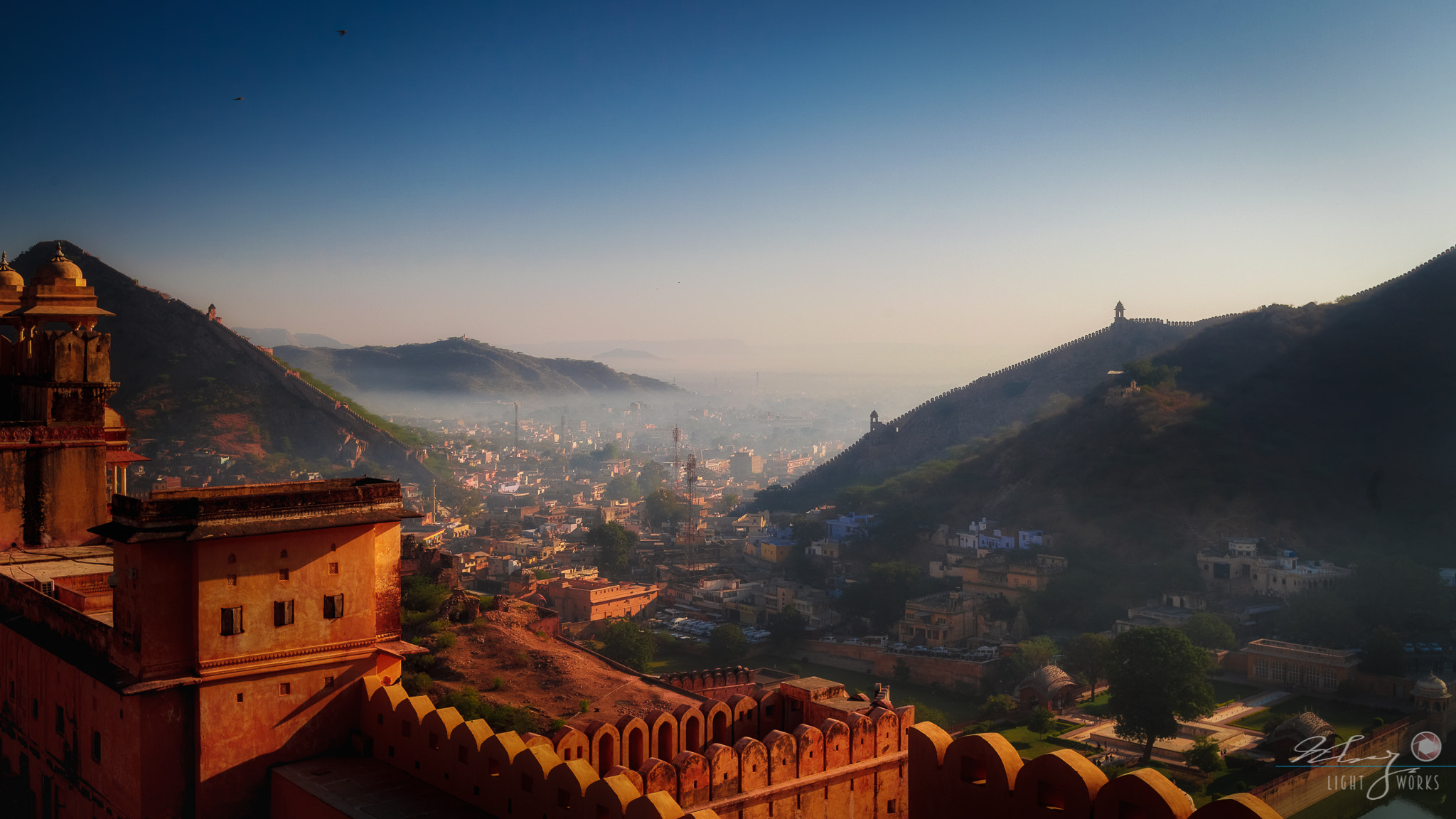 Canon EF 20-35mm f/2.8L sample photo. The amer fort - jaipur, india photography