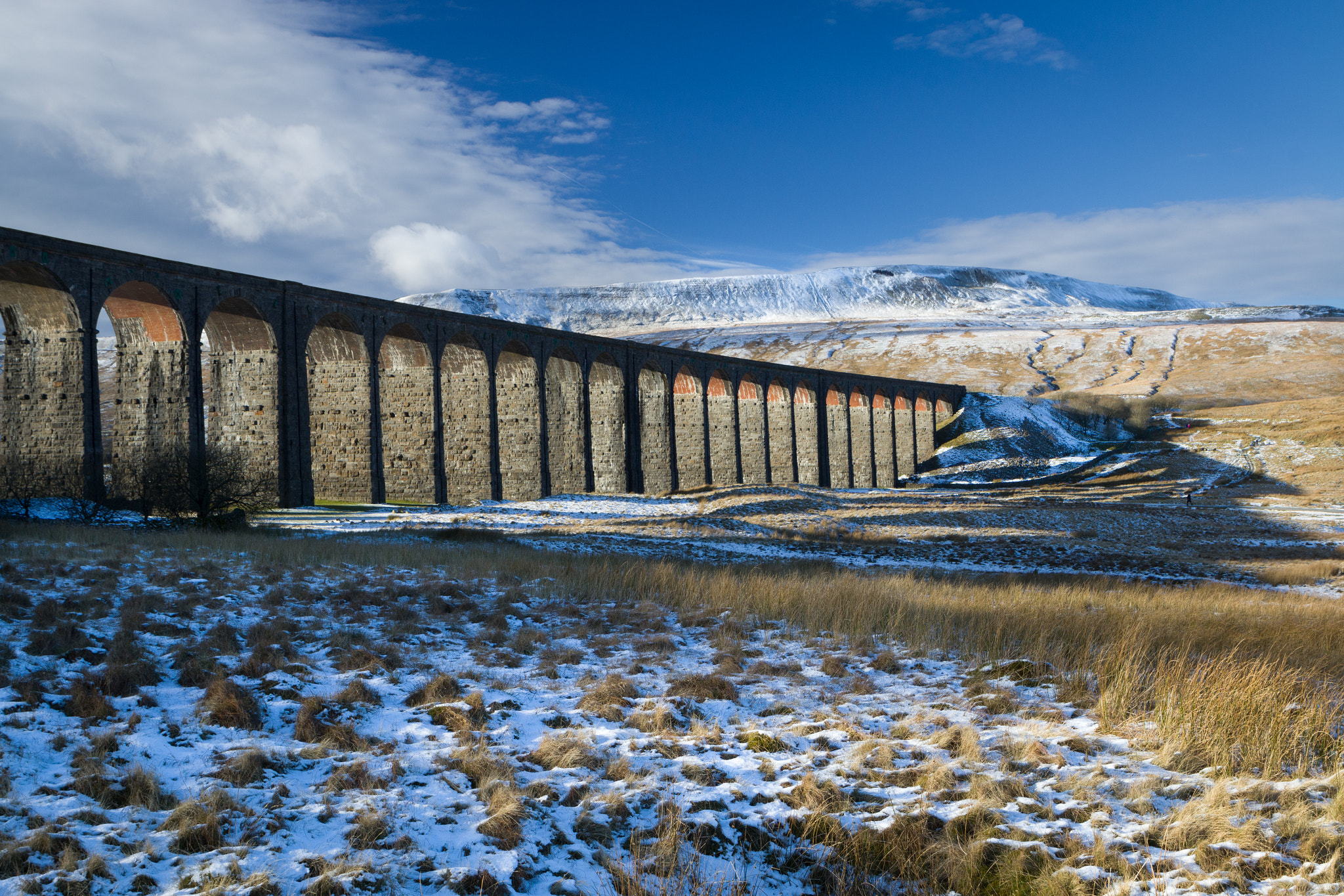 Canon EOS 70D sample photo. Whernside & viaduct photography