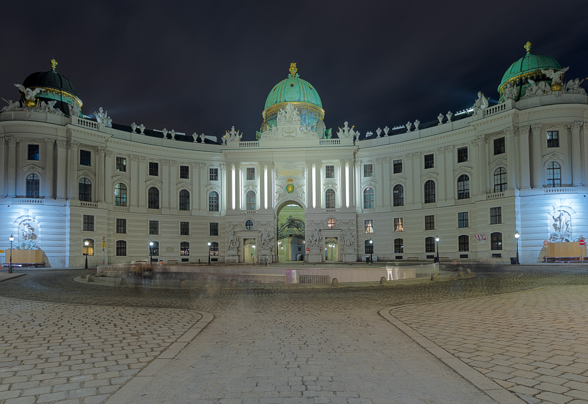 Pentax K-3 sample photo. Hofburg by night photography