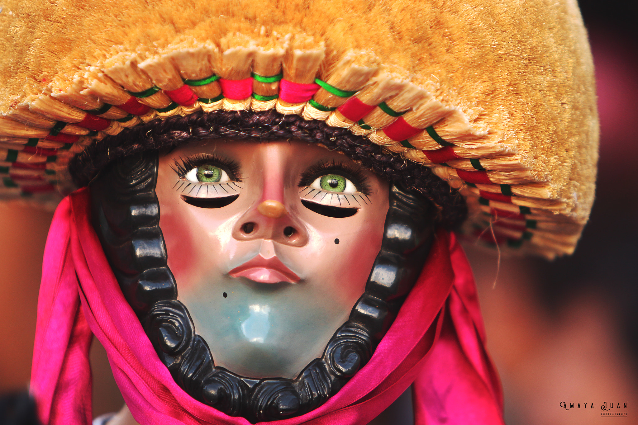 Canon EF 70-200mm F2.8L IS USM sample photo. El parachico, chiapas tradition. photography