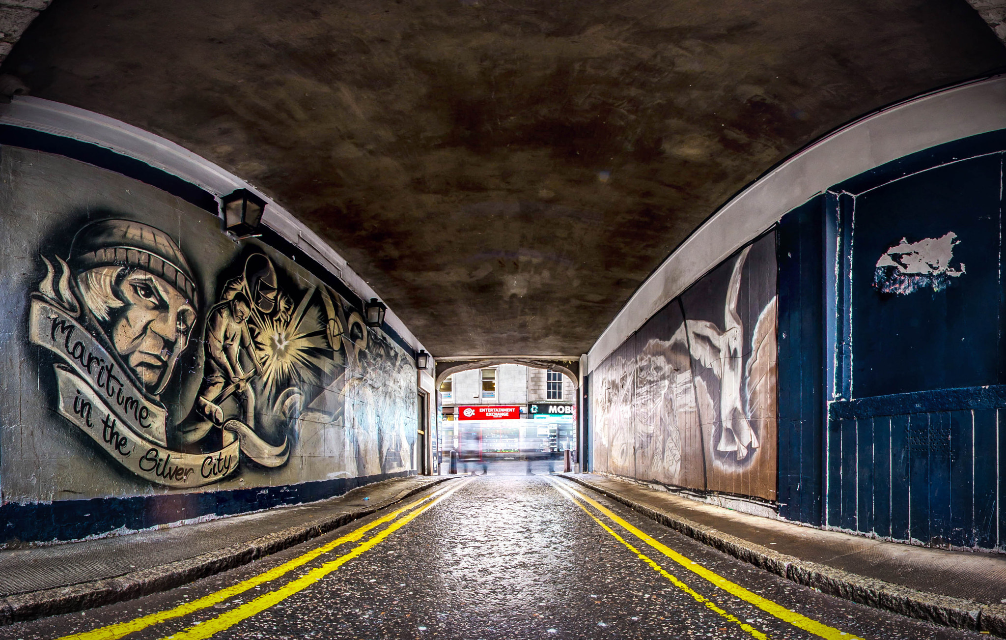 Nikon D610 + Samyang 8mm F3.5 Aspherical IF MC Fisheye sample photo. Street art photography