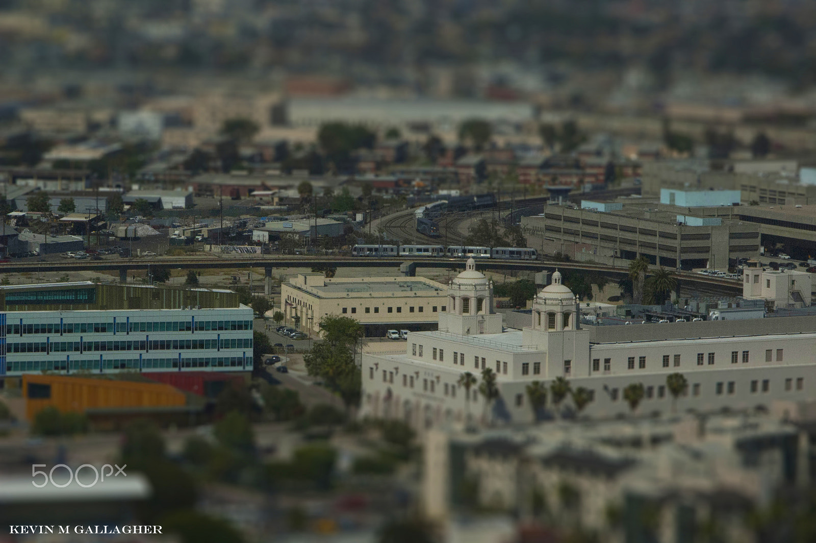 Nikon D70s sample photo. Los angeles in miniature o photography