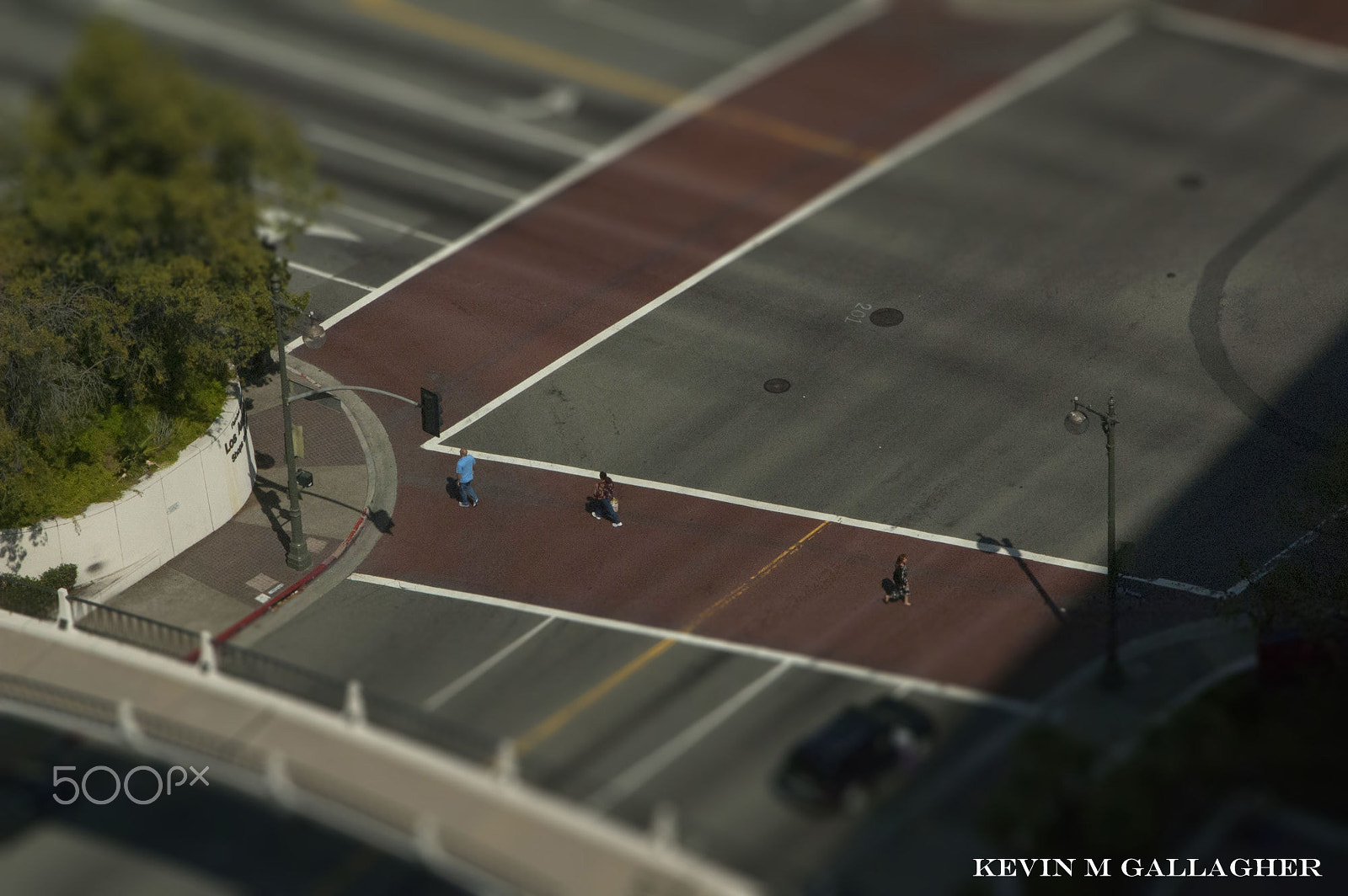 Nikon D70s sample photo. Los angeles in miniature o photography