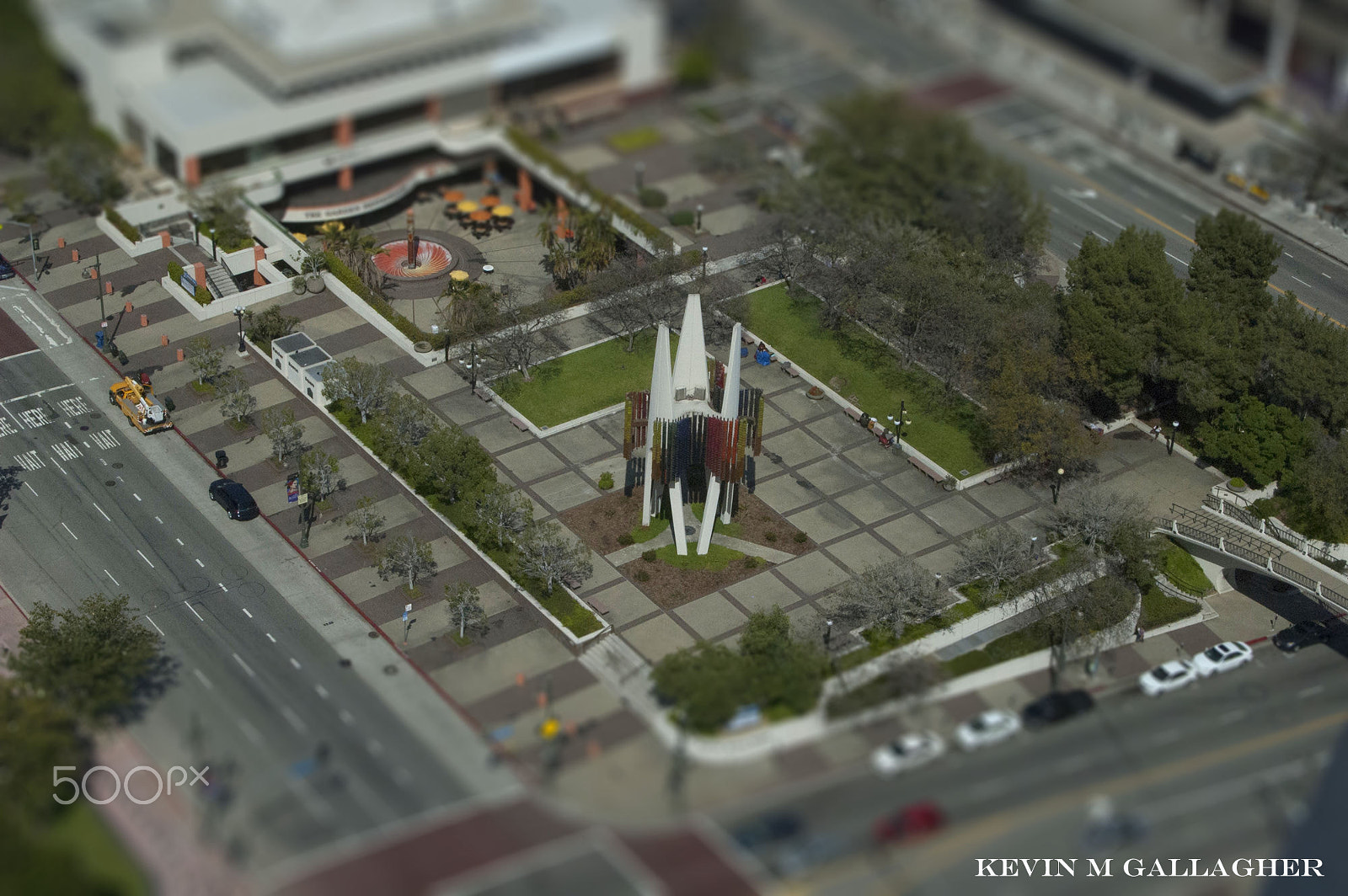 Nikon D70s sample photo. Los angeles in miniature o photography