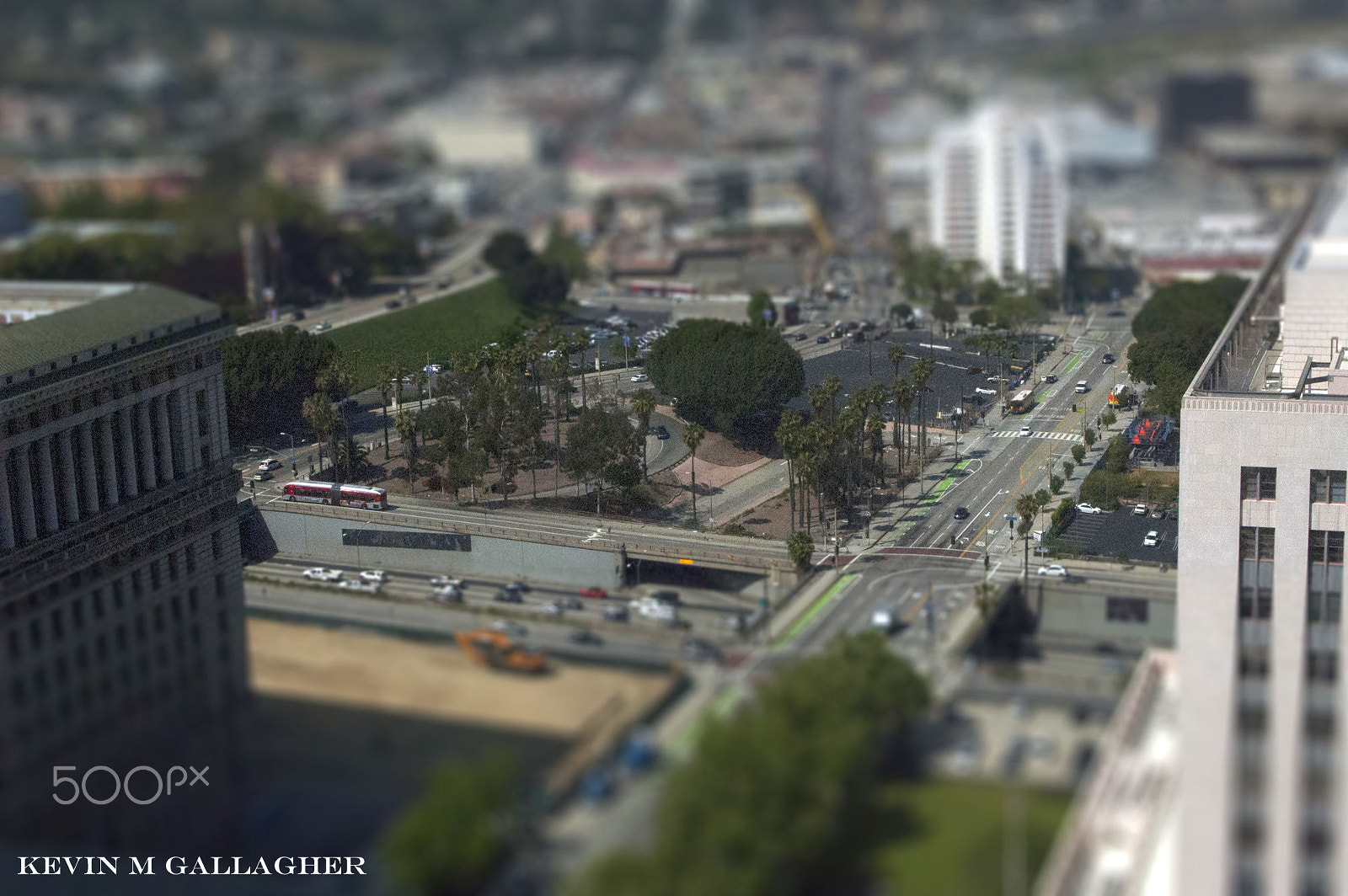 Nikon D70s sample photo. Los angeles in miniature o photography