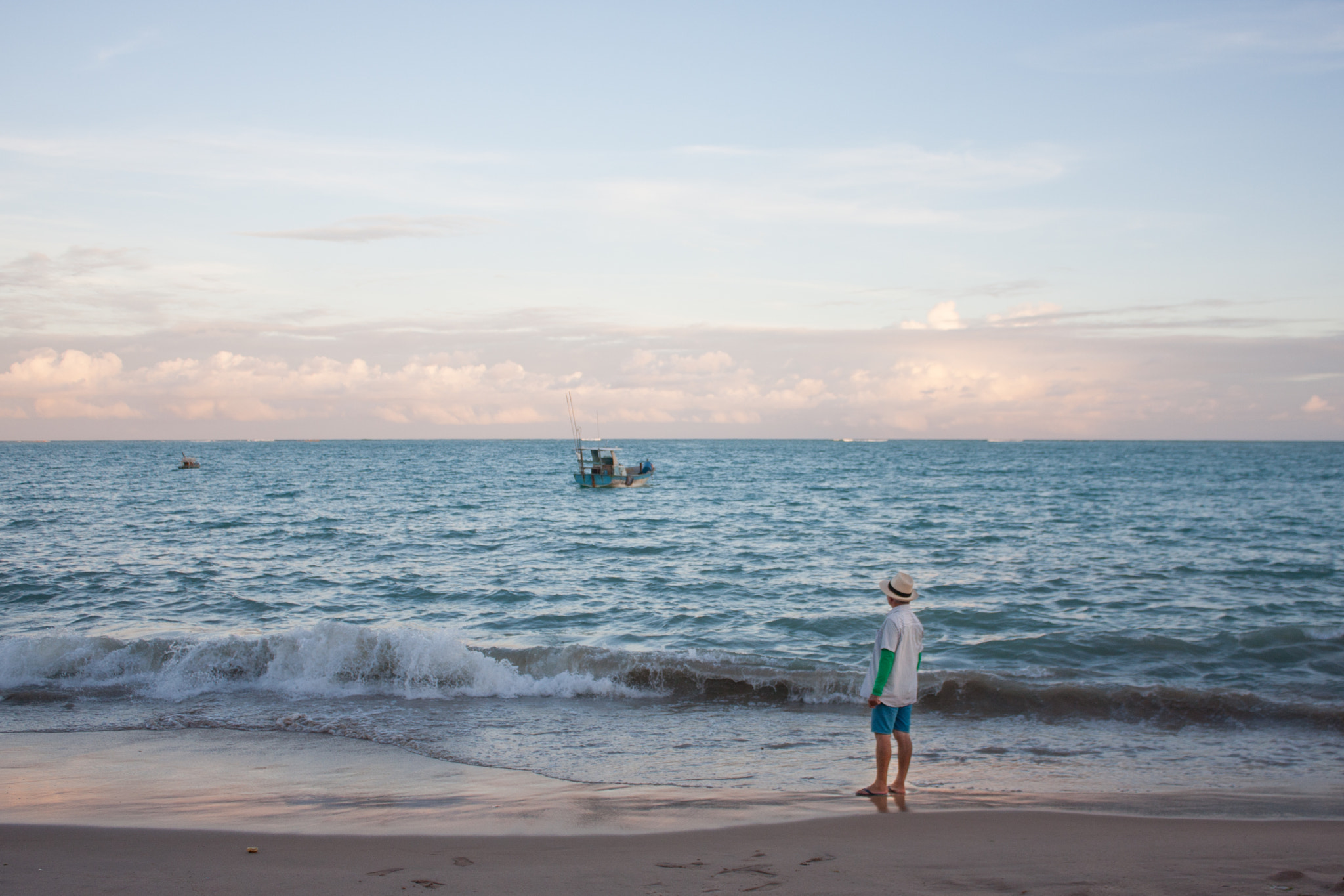 Canon EOS 40D sample photo. O homem e o mar photography