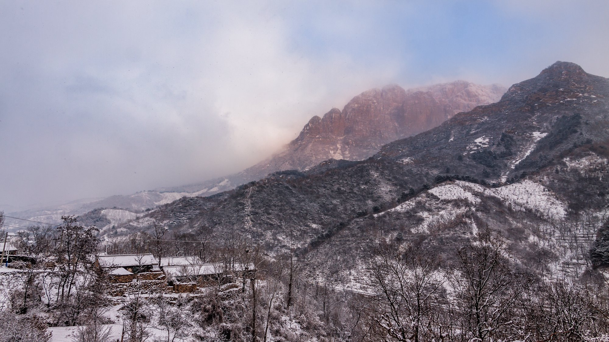 Canon EOS 50D sample photo. 雪后初晴 photography