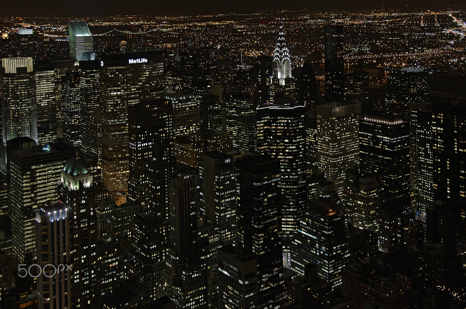 Nikon D300 sample photo. New york at night photography