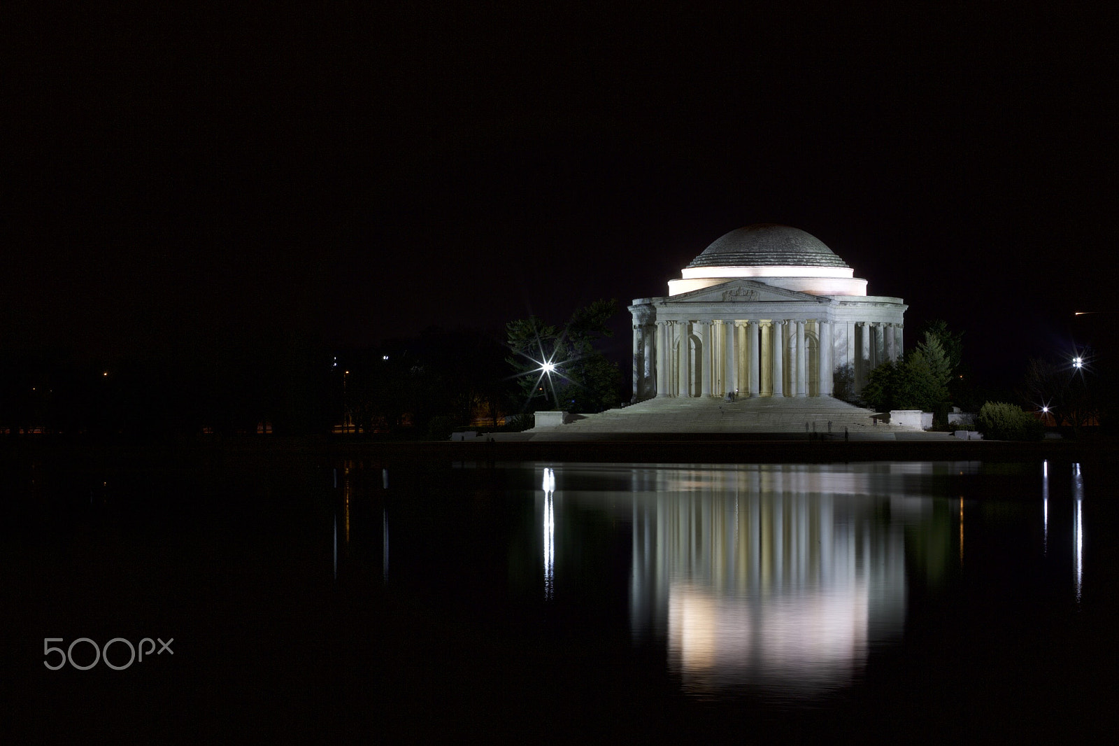Canon EF 70-200mm F2.8L USM sample photo. Jefferson memorial photography