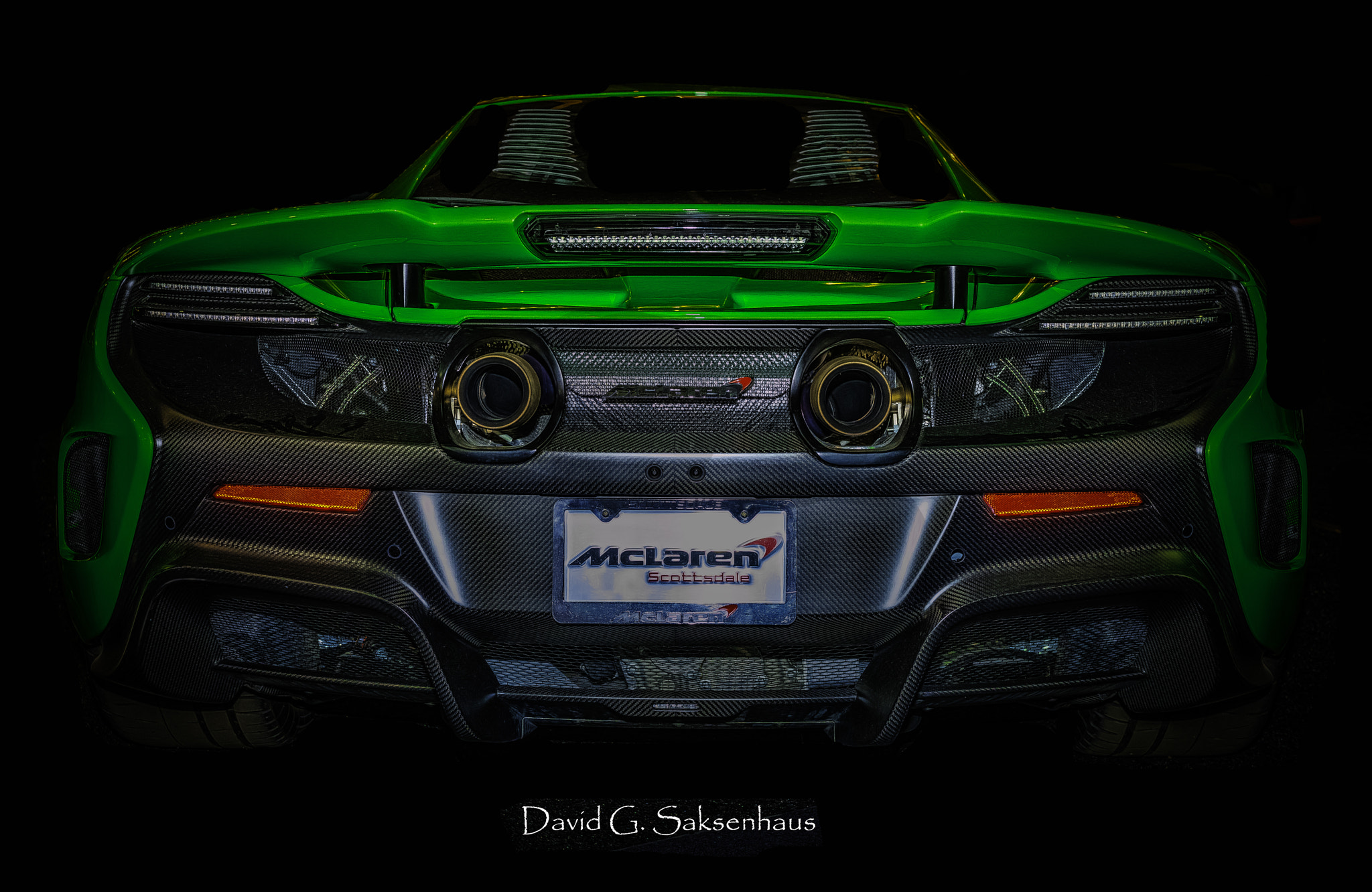 Nikon D800 sample photo. 2017 mclaren neon green photography