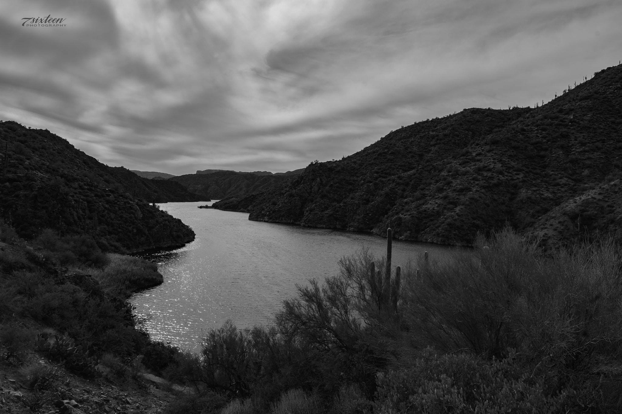 Nikon D500 sample photo. Bw salt river photography