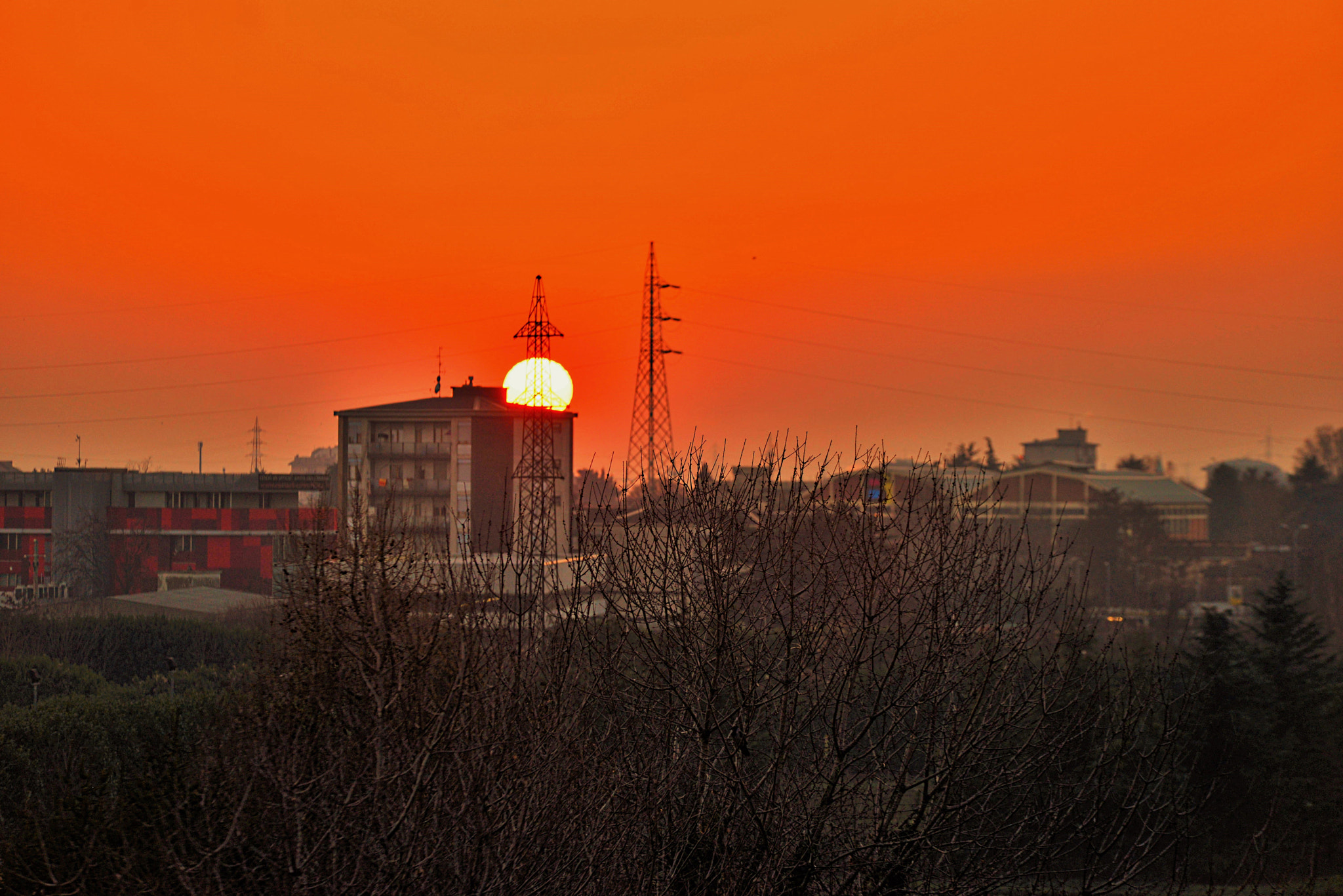 Sigma 70-200mm F2.8 EX DG OS HSM sample photo. Sun set photography