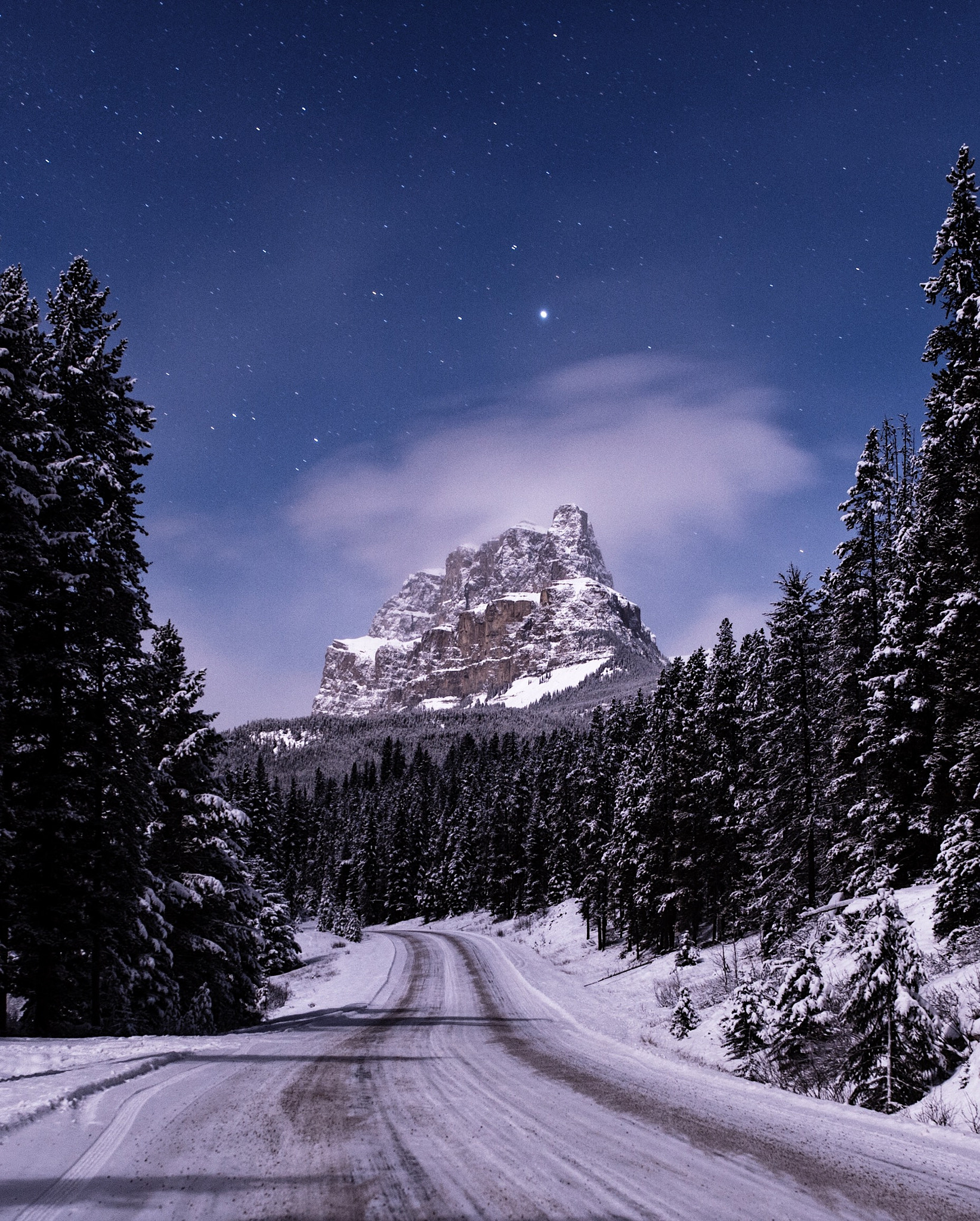 Nikon D4 + Sigma 35mm F1.4 DG HSM Art sample photo. Castle mountain. banff. alberta. photography