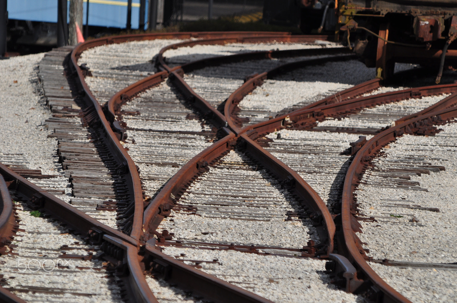 Nikon D5000 sample photo. Switch tracks photography