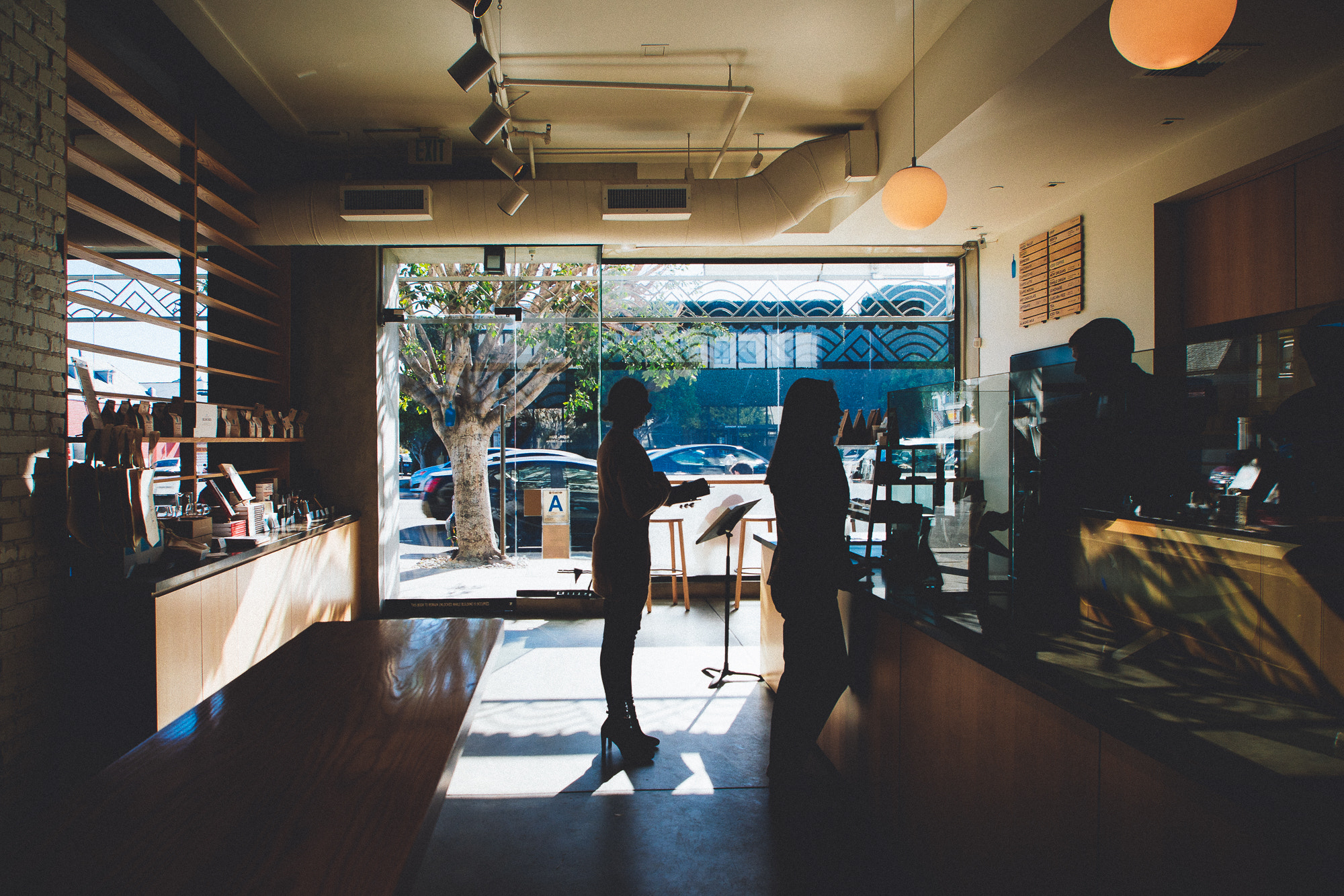 Sony a7 II sample photo. Coffee shop photography