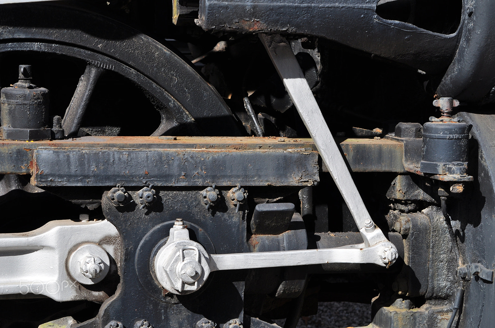 Nikon D5000 sample photo. Iron wheels 03 photography
