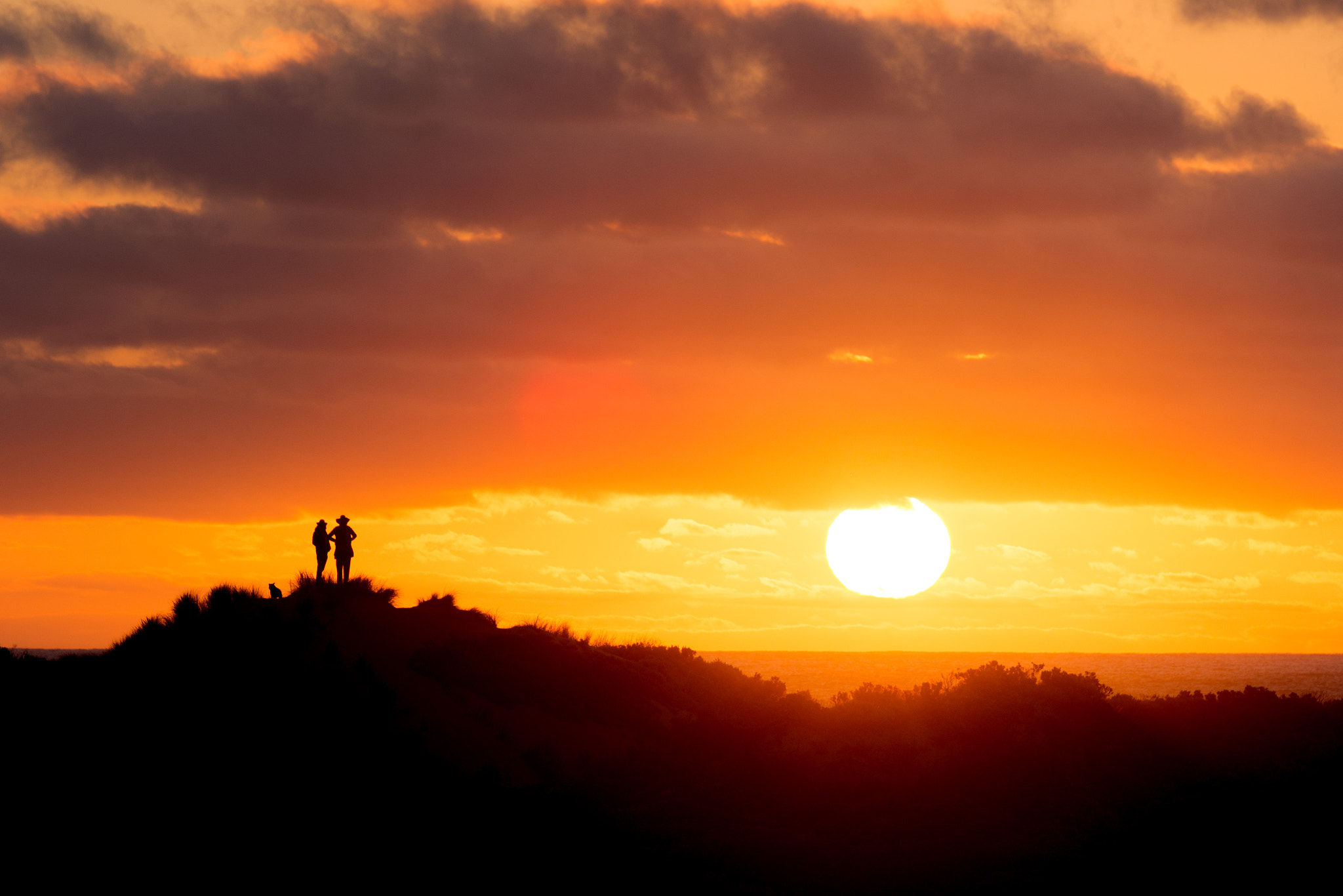Tamron SP 70-200mm F2.8 Di VC USD sample photo. Yambuk sunset photography