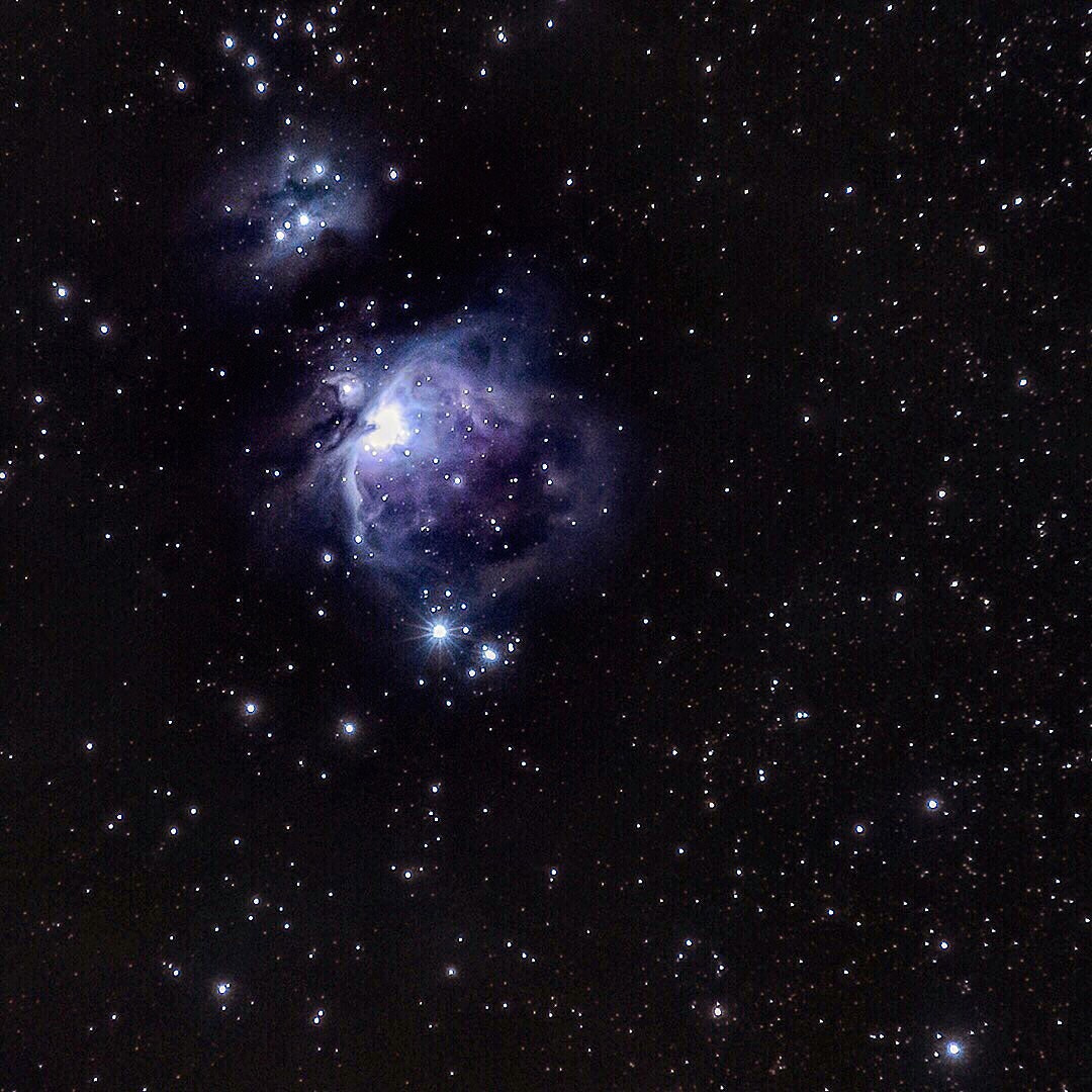 Sony a7S sample photo. Orion nebulae photography