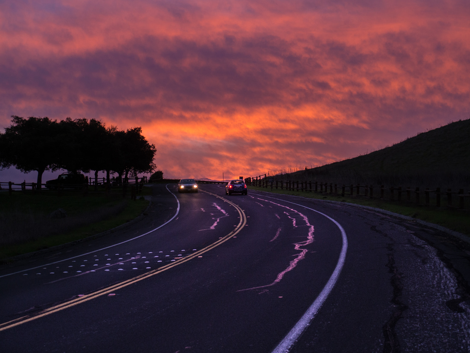 Olympus OM-D E-M10 sample photo. Sunset photography